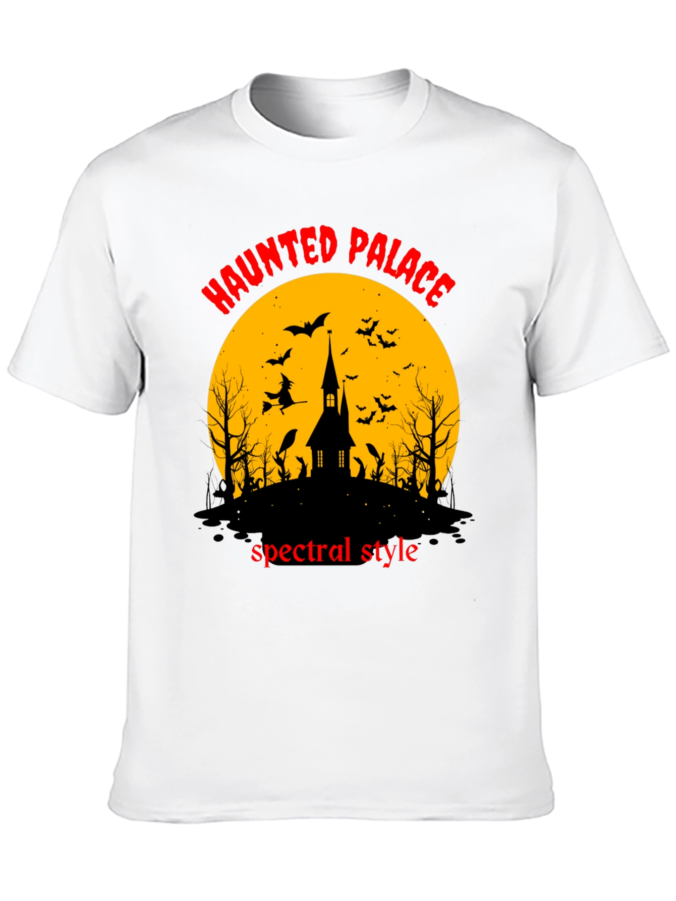 Haunted Palace Spectral Style Black T-Shirt