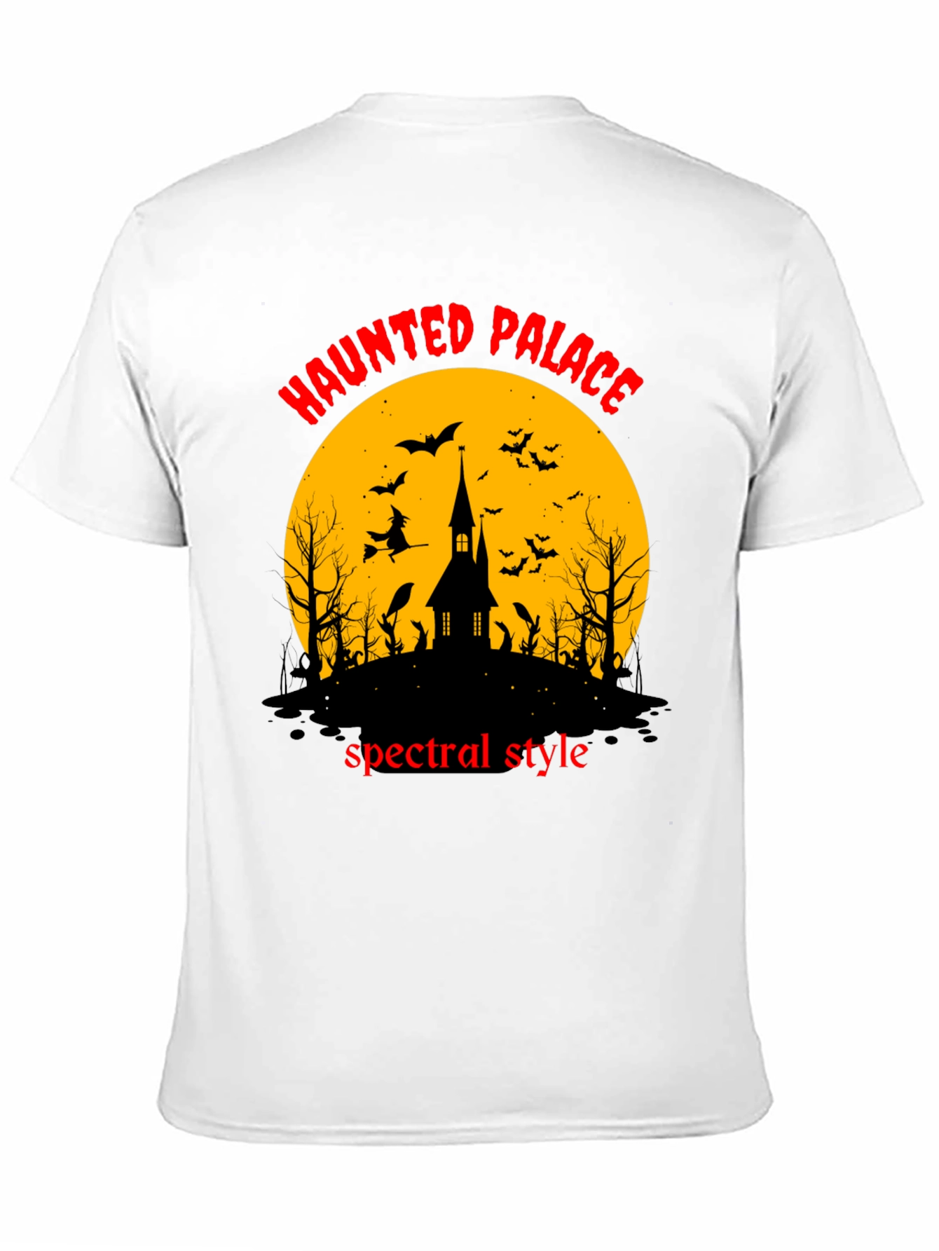Haunted Palace Spectral Style Black T-Shirt