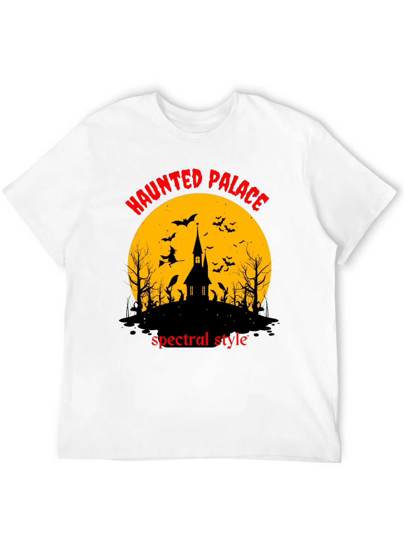 Haunted Palace Spectral Style Black T-Shirt