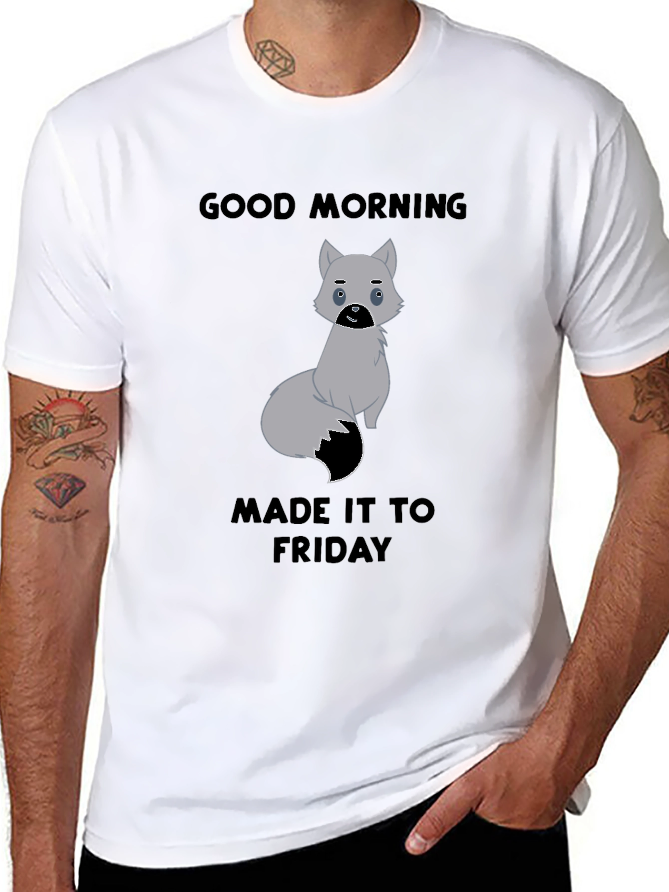 Good Morning Raccoon Friday T-Shirt