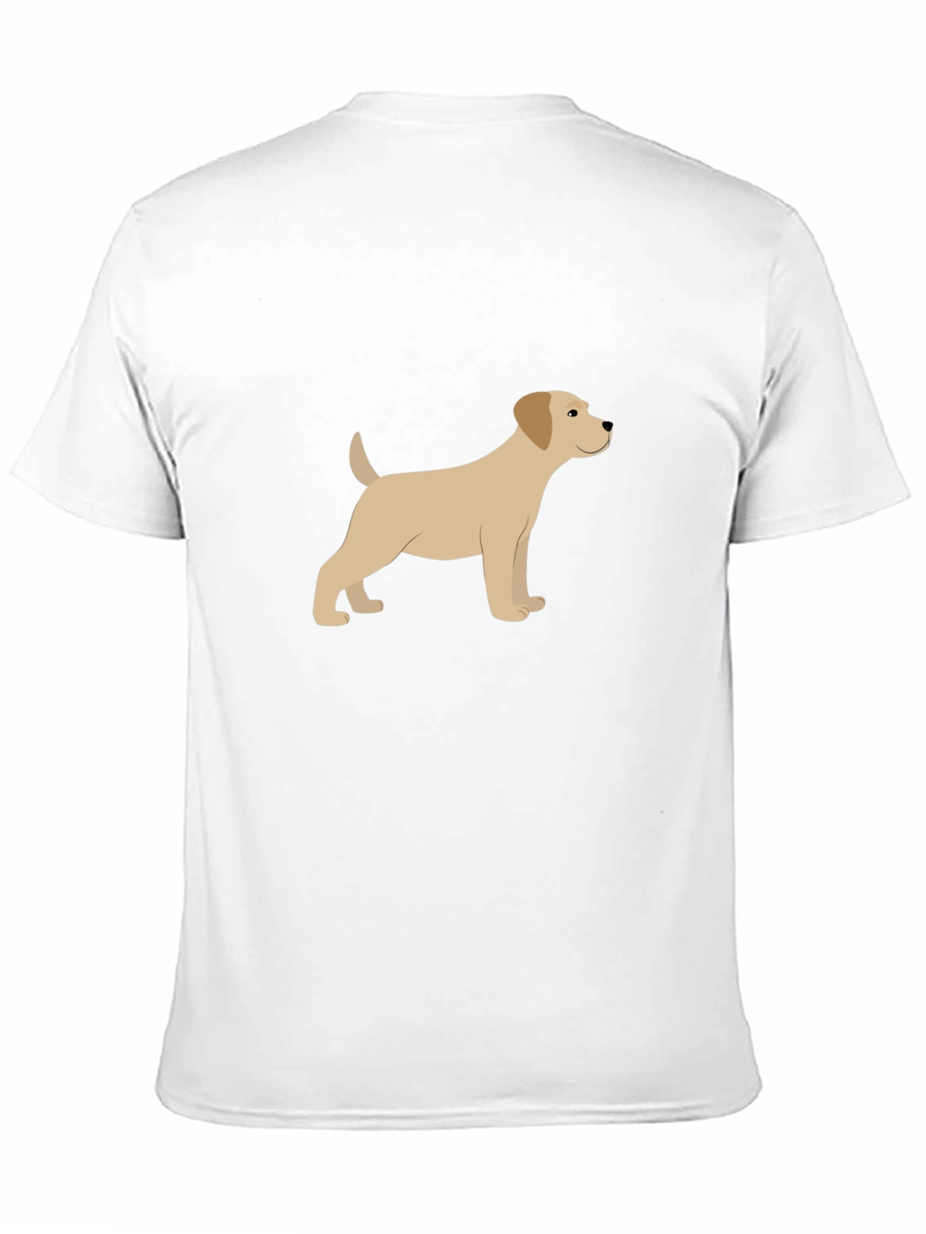 Dog Graphic Black T-Shirt - Casual Style