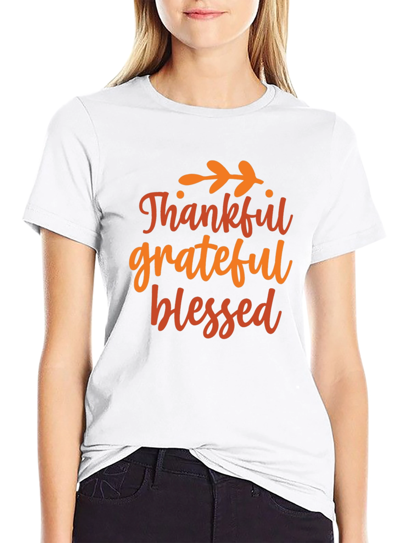 Thankful Grateful Blessed T-Shirt