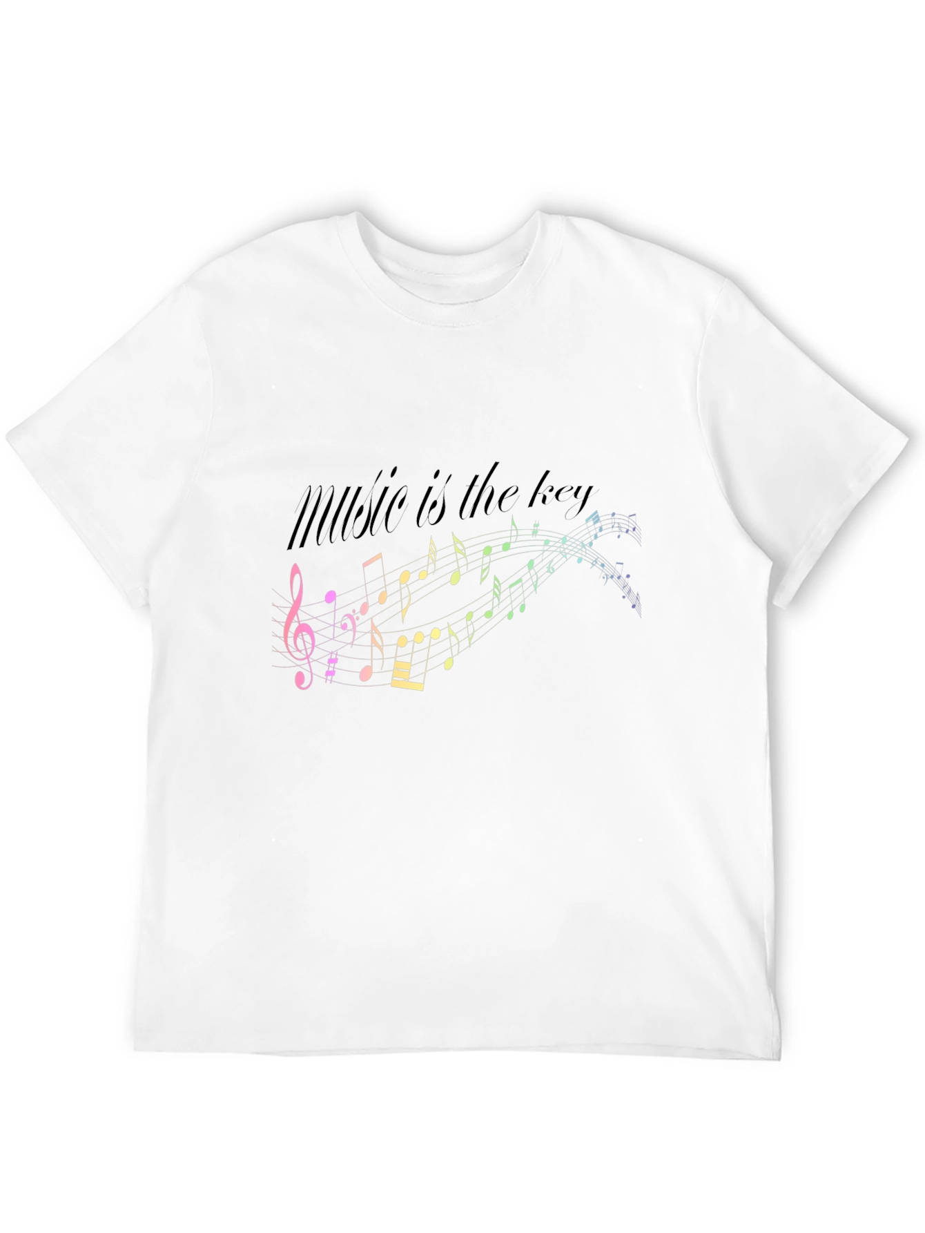 Music Is the Key Graphic T-Shirt