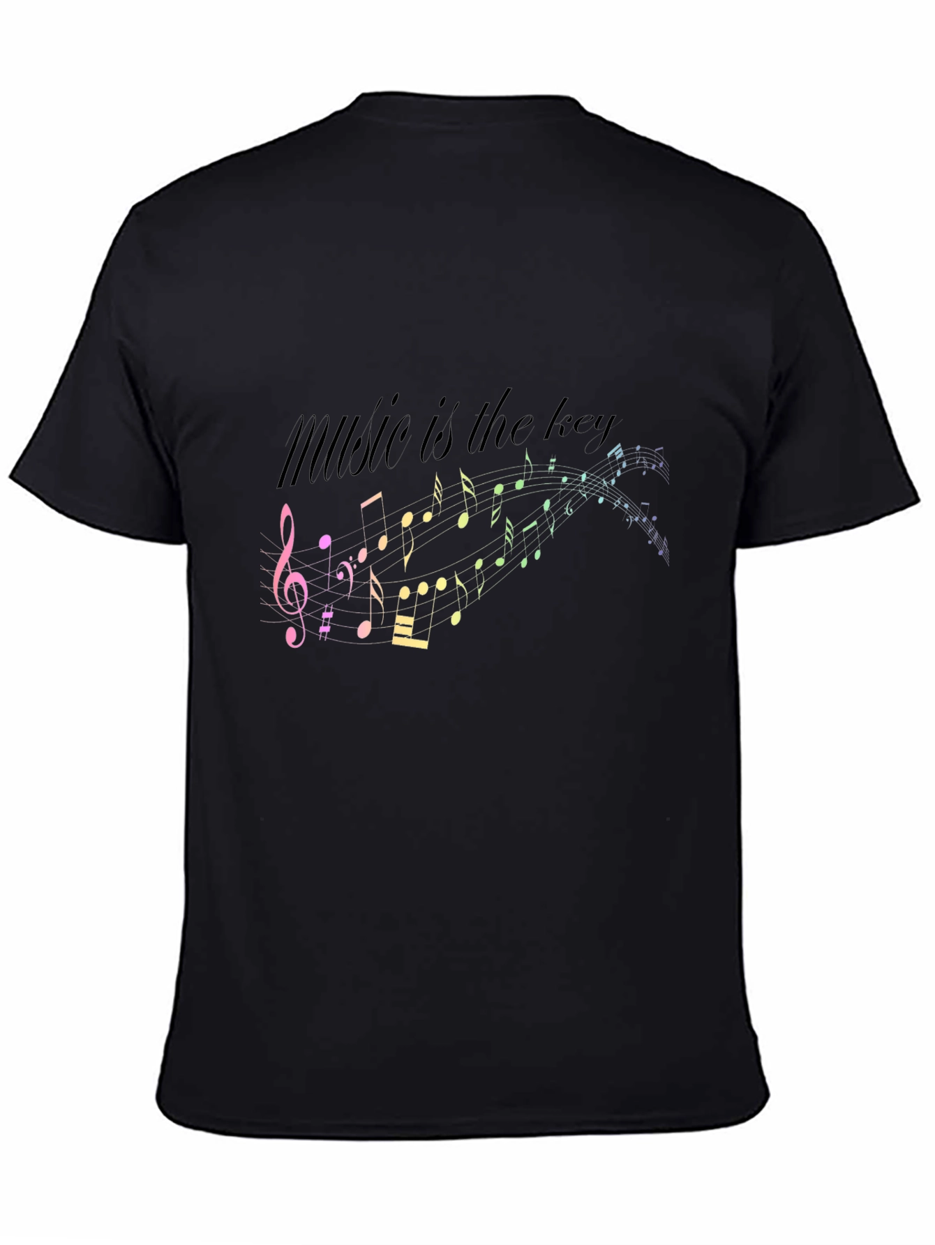 Music Is the Key Graphic T-Shirt