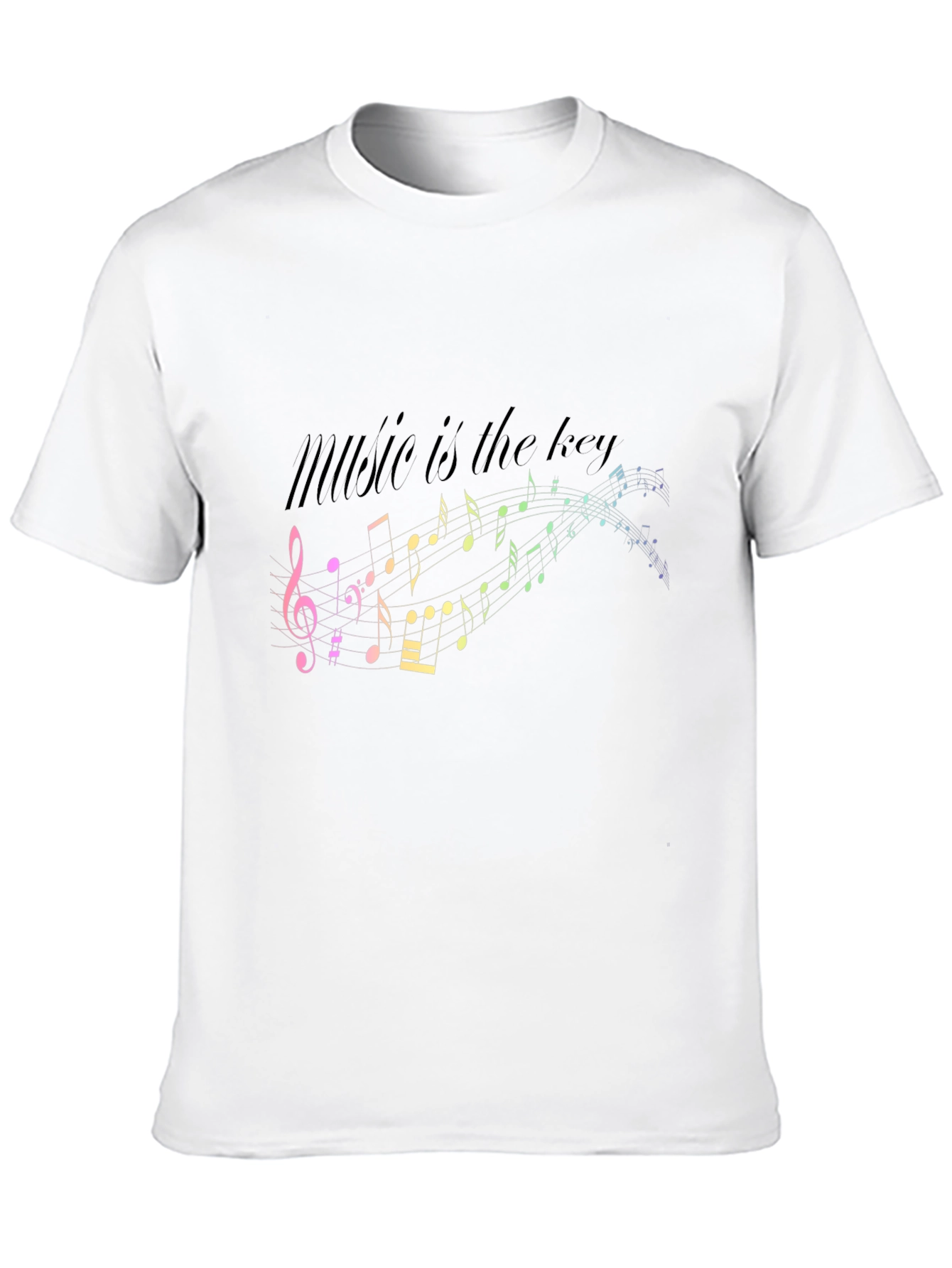 Music Is the Key Graphic T-Shirt