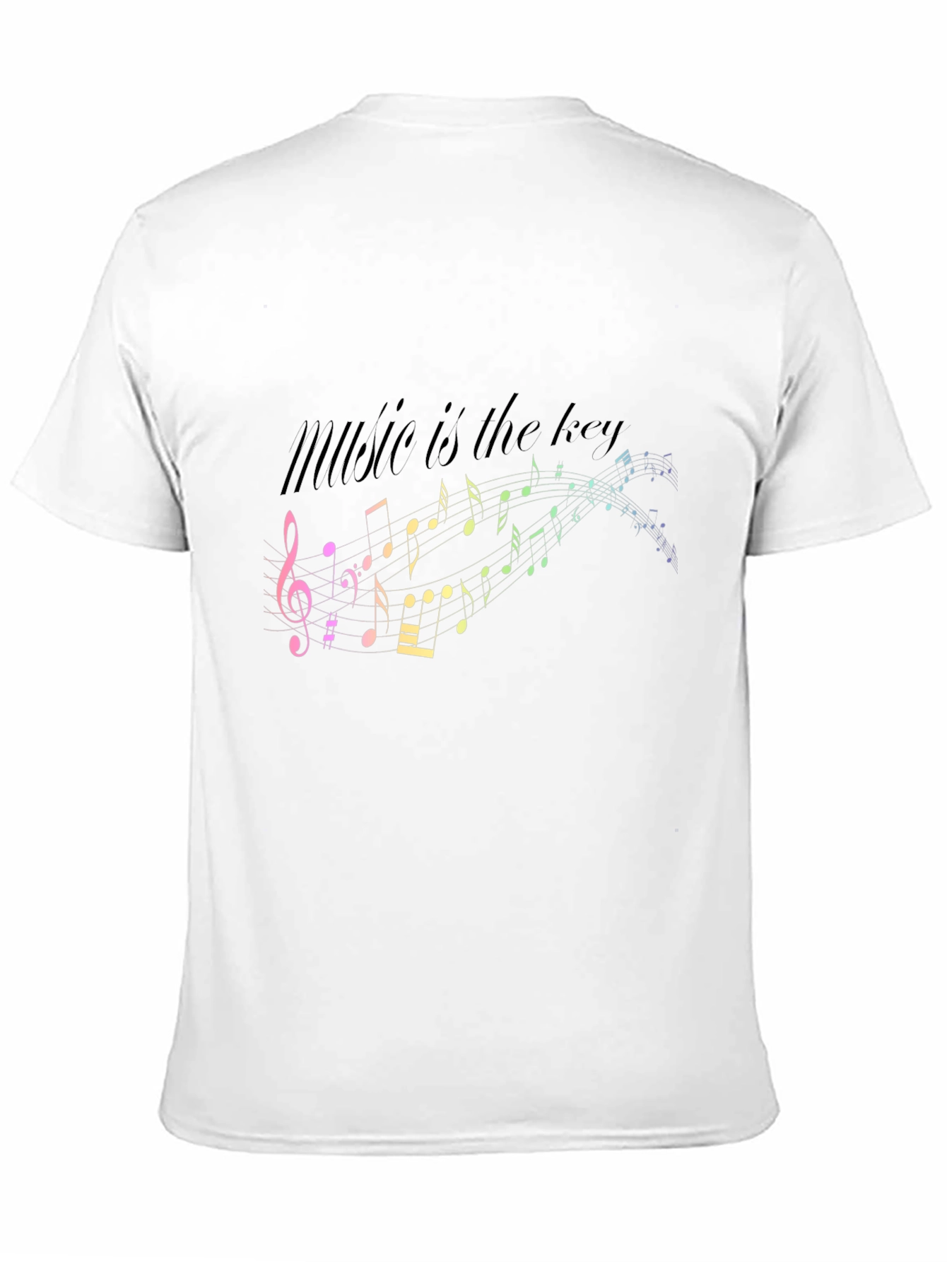 Music Is the Key Graphic T-Shirt