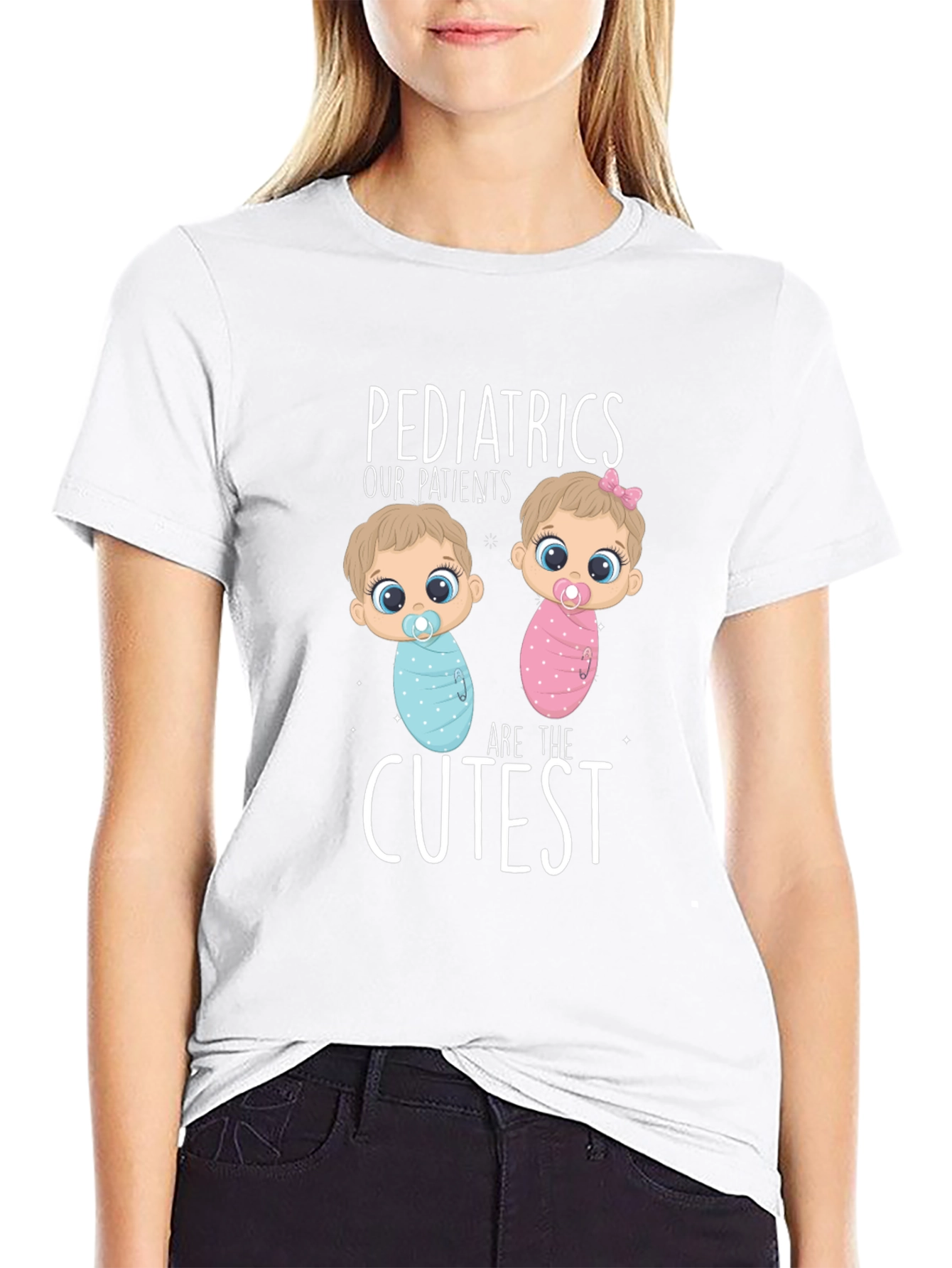 Pediatrics Cutest Patients Graphic T-Shirt