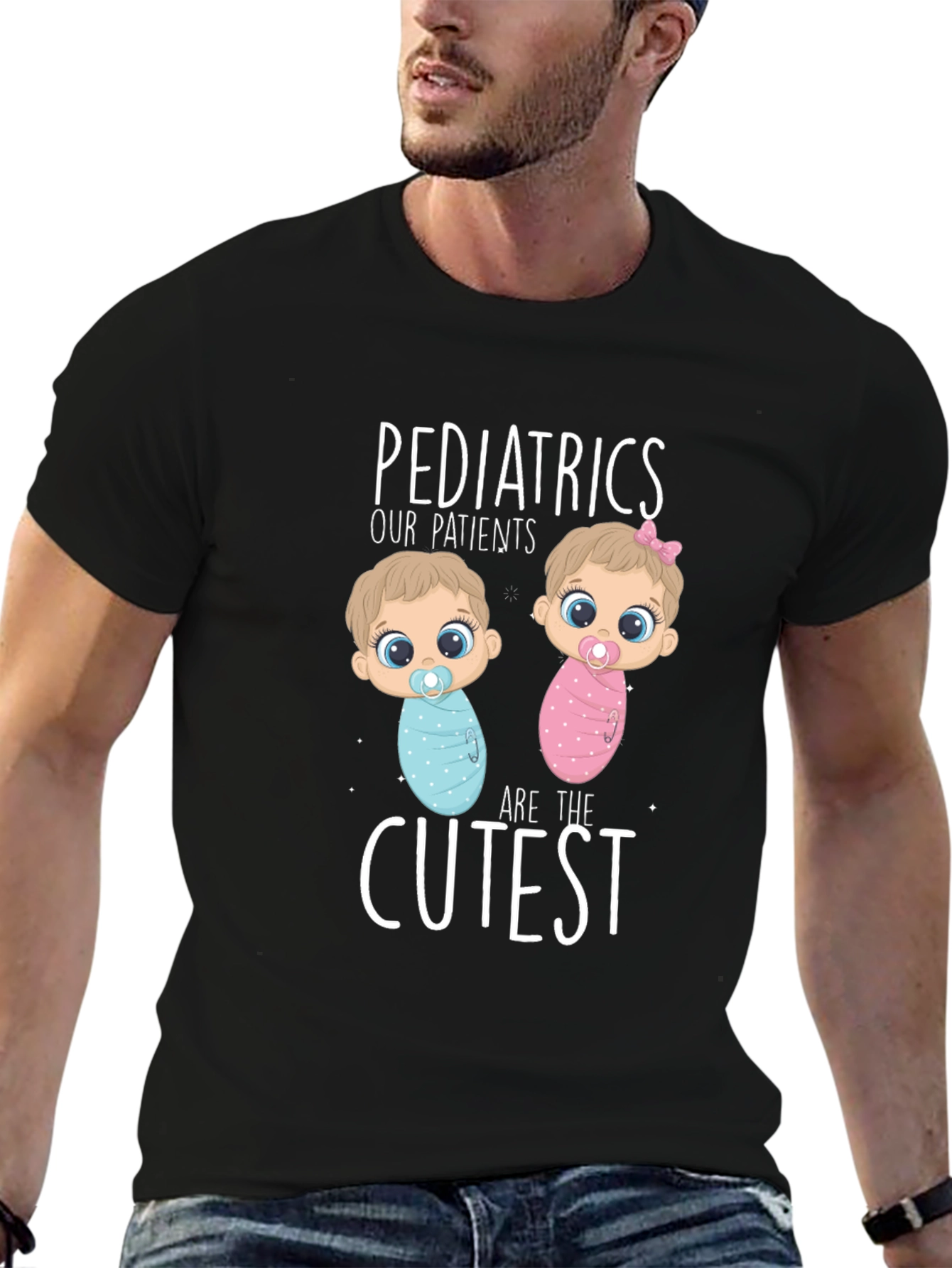 Pediatrics Cutest Patients Graphic T-Shirt