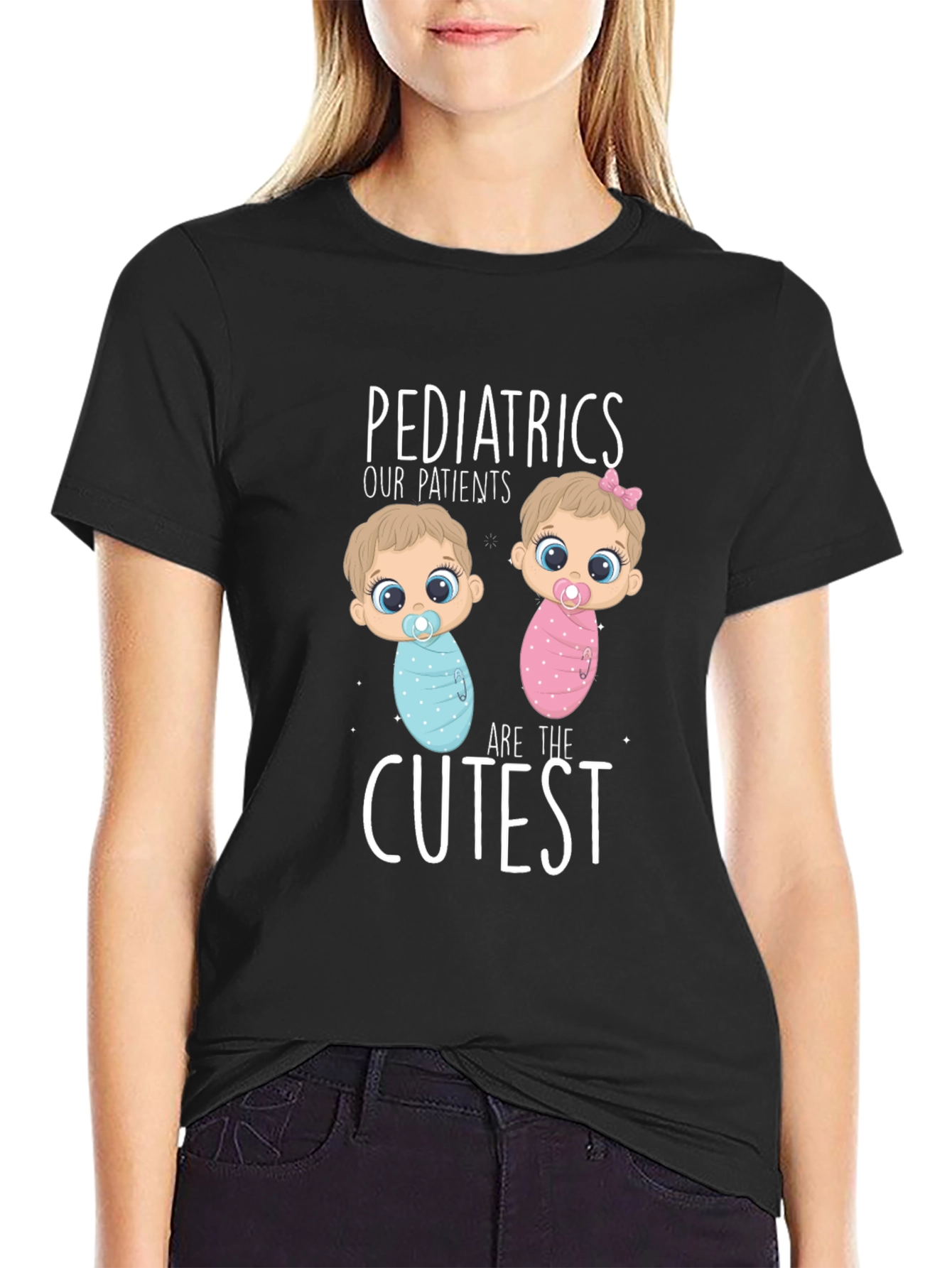 Pediatrics Cutest Patients Graphic T-Shirt