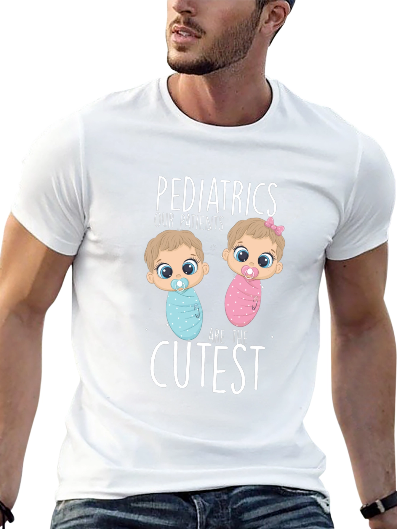 Pediatrics Cutest Patients Graphic T-Shirt