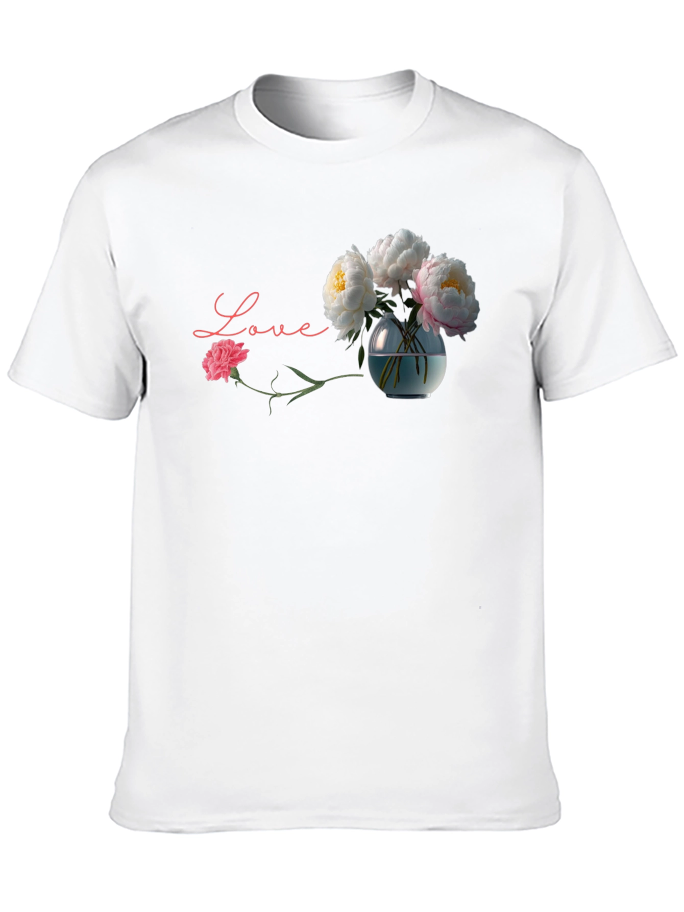 Love & Flowers Graphic Tee