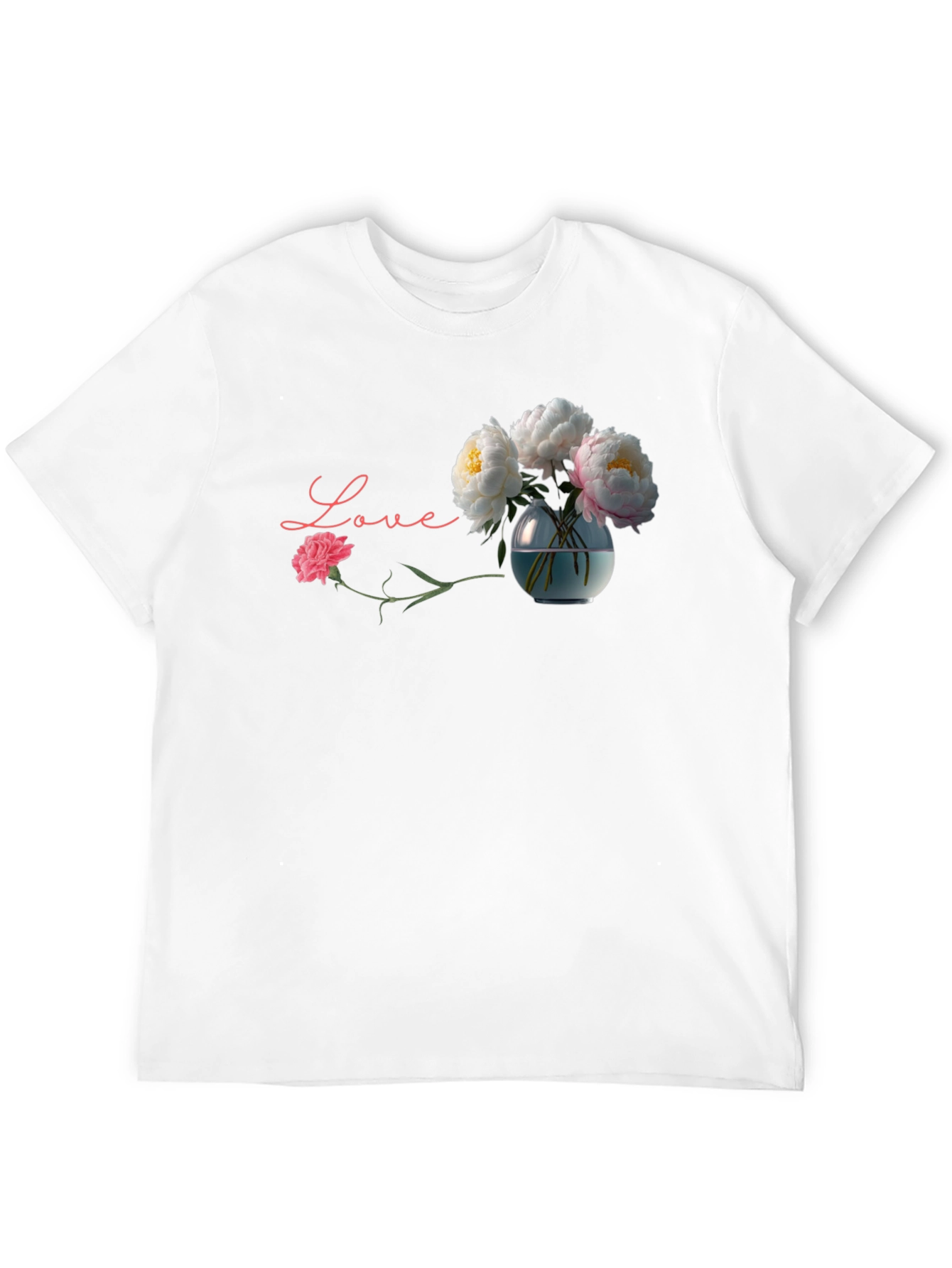 Love & Flowers Graphic Tee