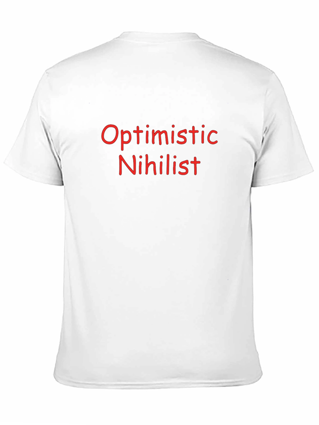Optimistic Nihilist Black T-Shirt