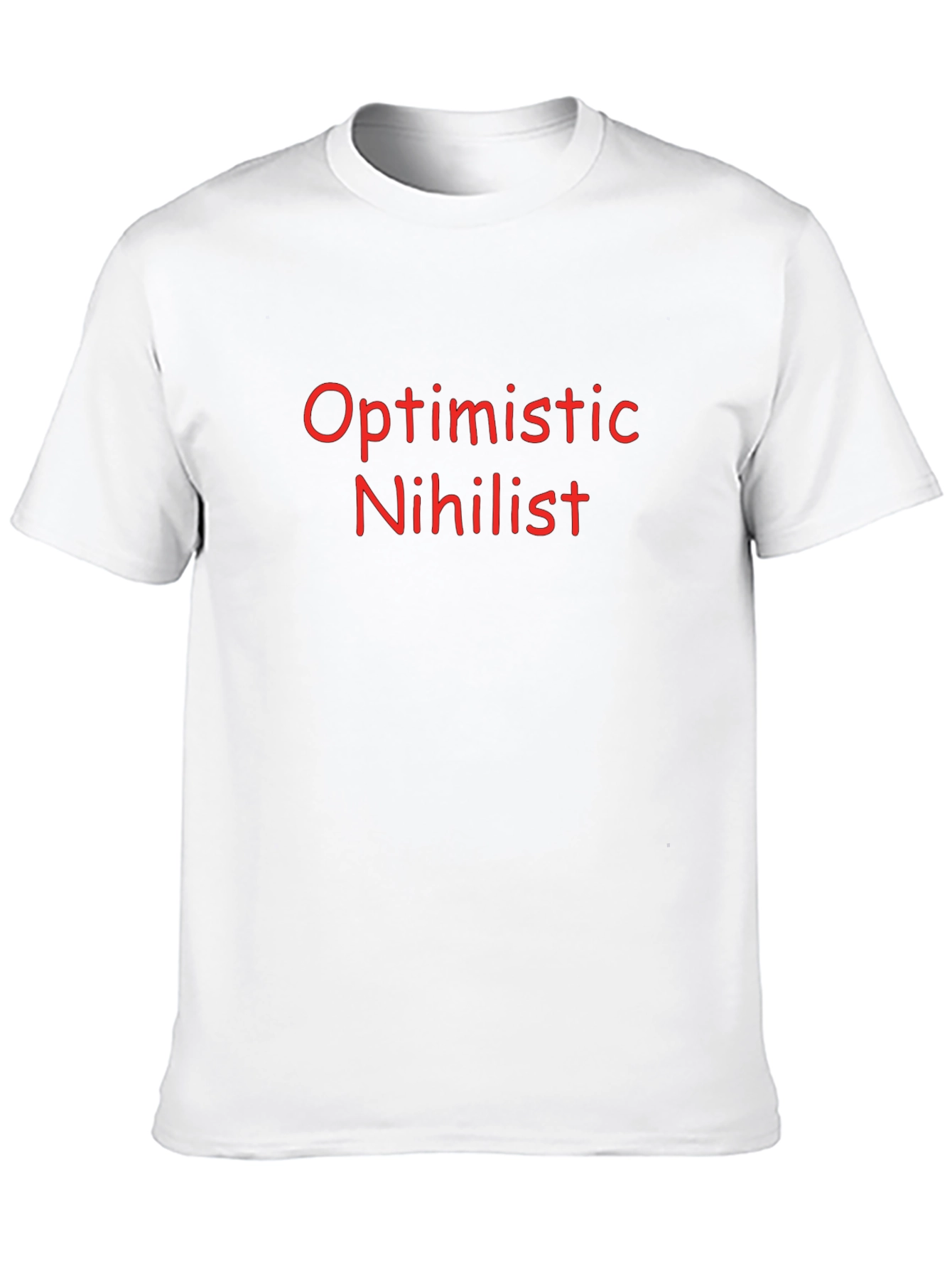 Optimistic Nihilist Black T-Shirt
