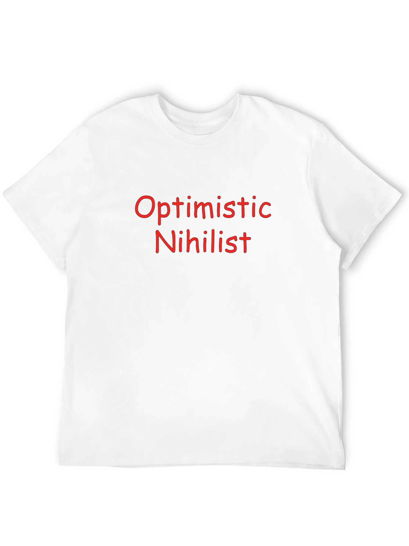 Optimistic Nihilist Black T-Shirt