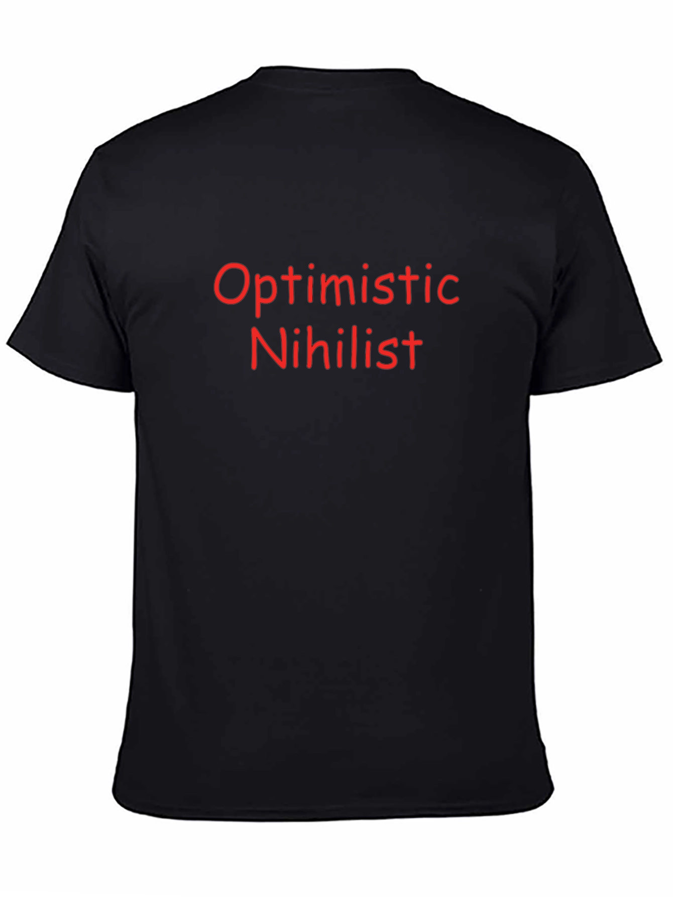 Optimistic Nihilist Black T-Shirt