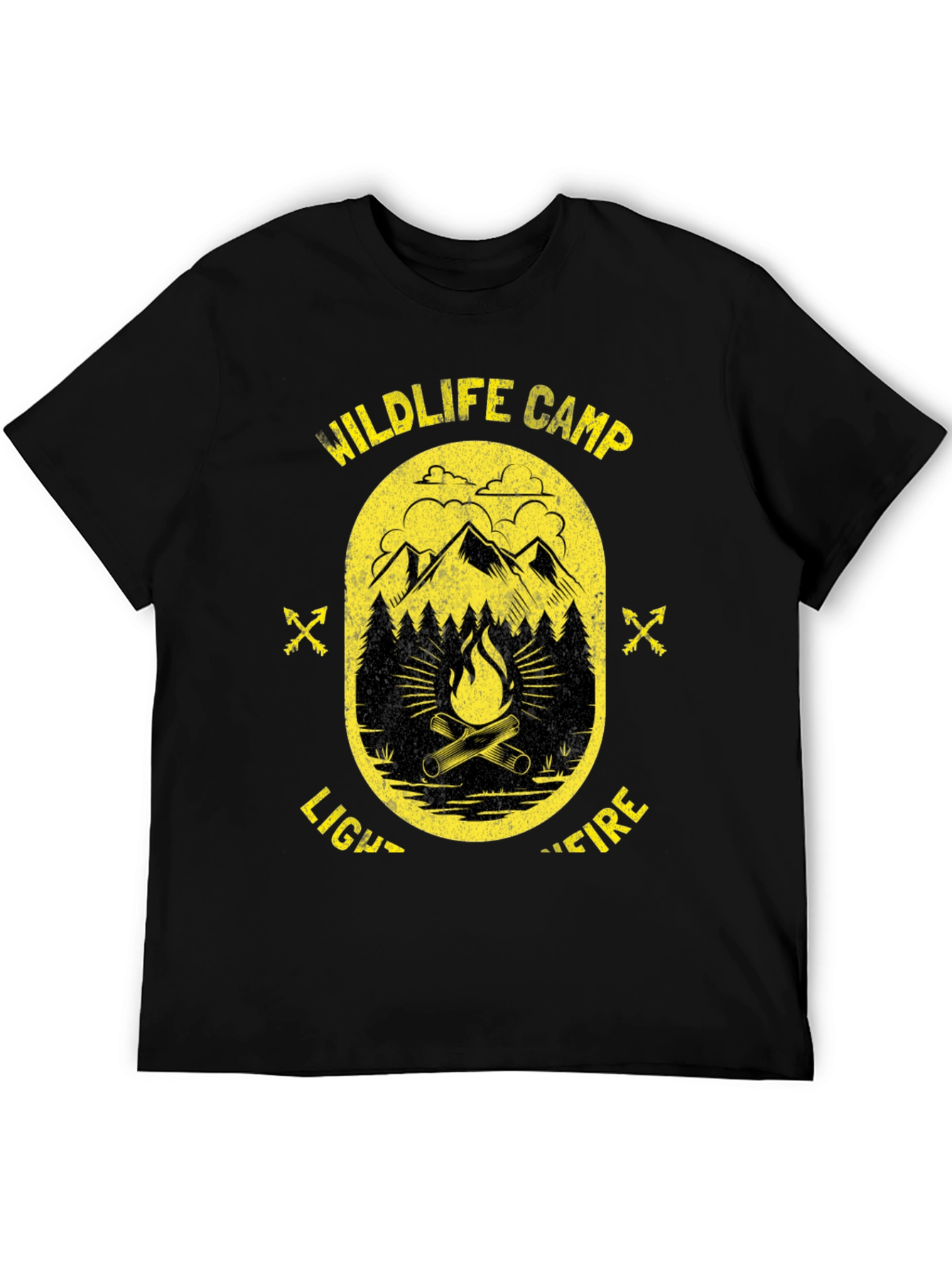 Wildlife Campfire Graphic Tee