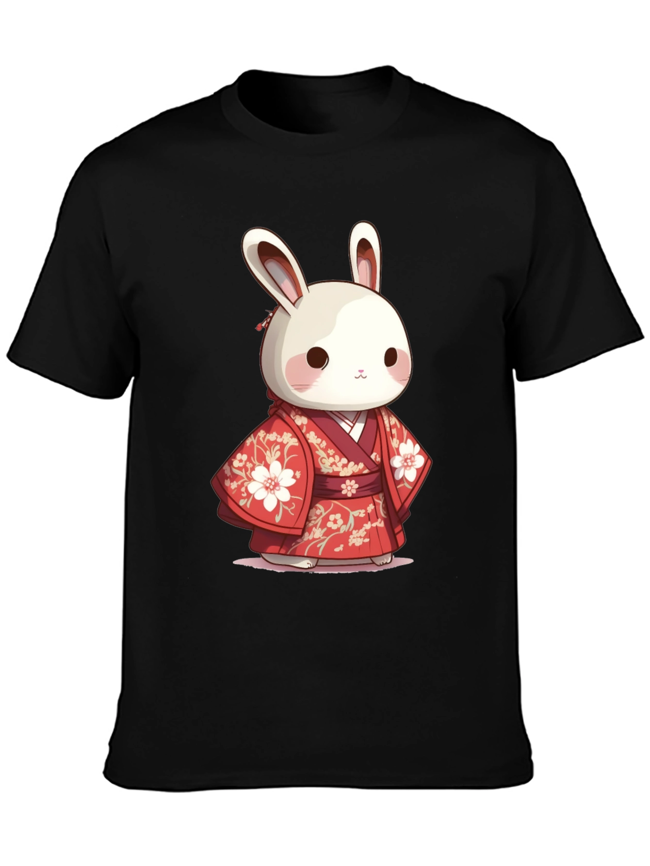 Cute Bunny in Kimono T-Shirt