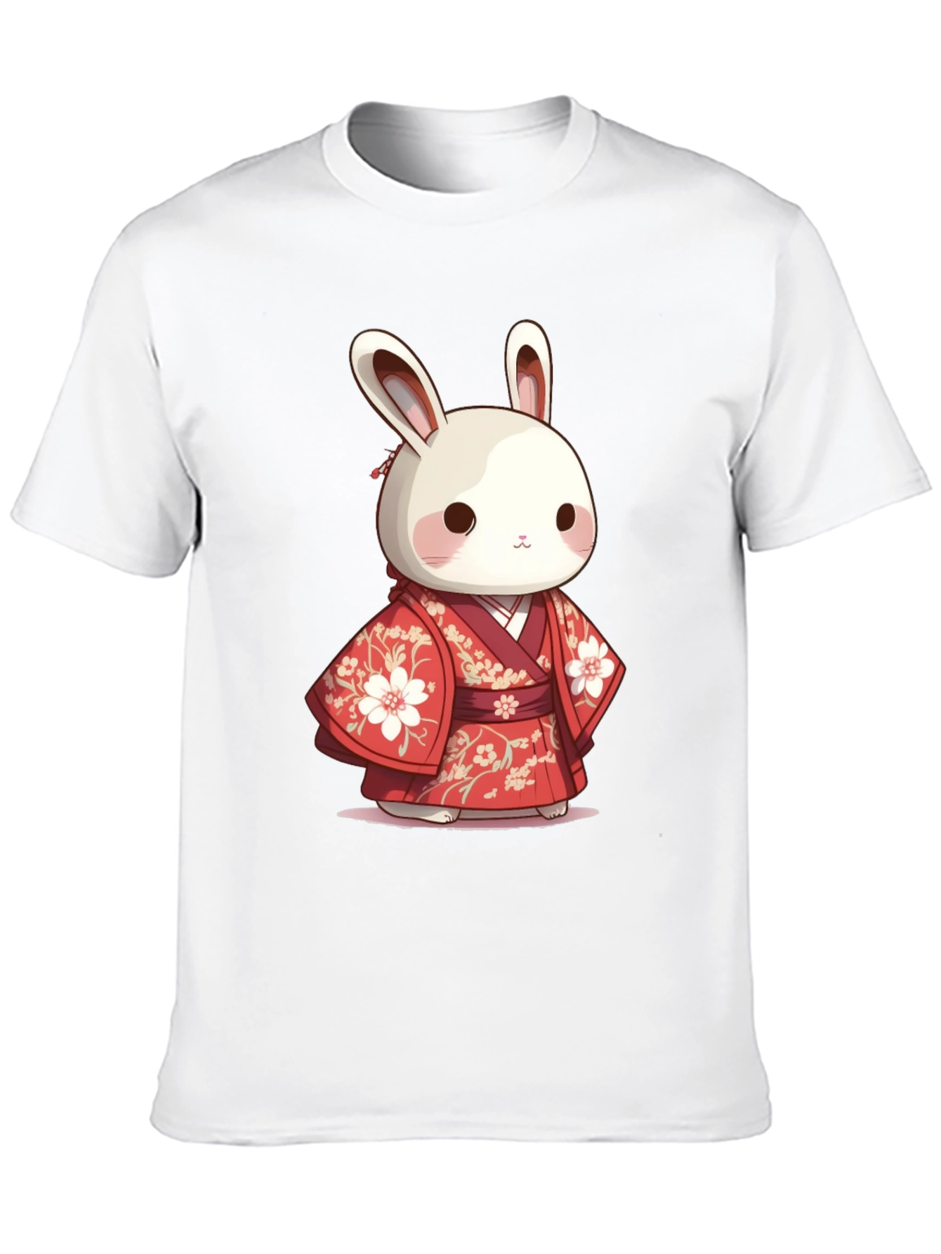 Cute Bunny in Kimono T-Shirt
