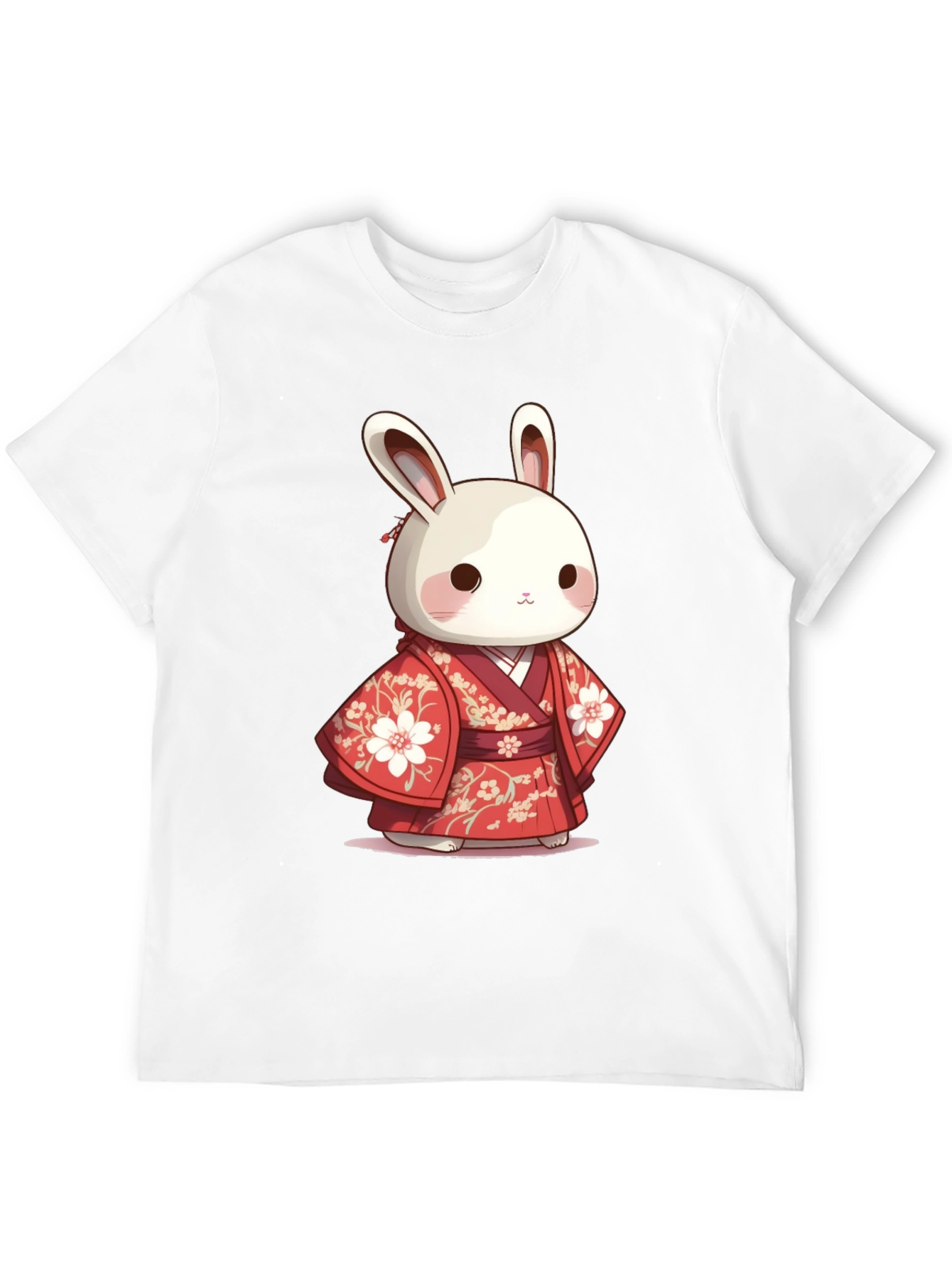 Cute Bunny in Kimono T-Shirt