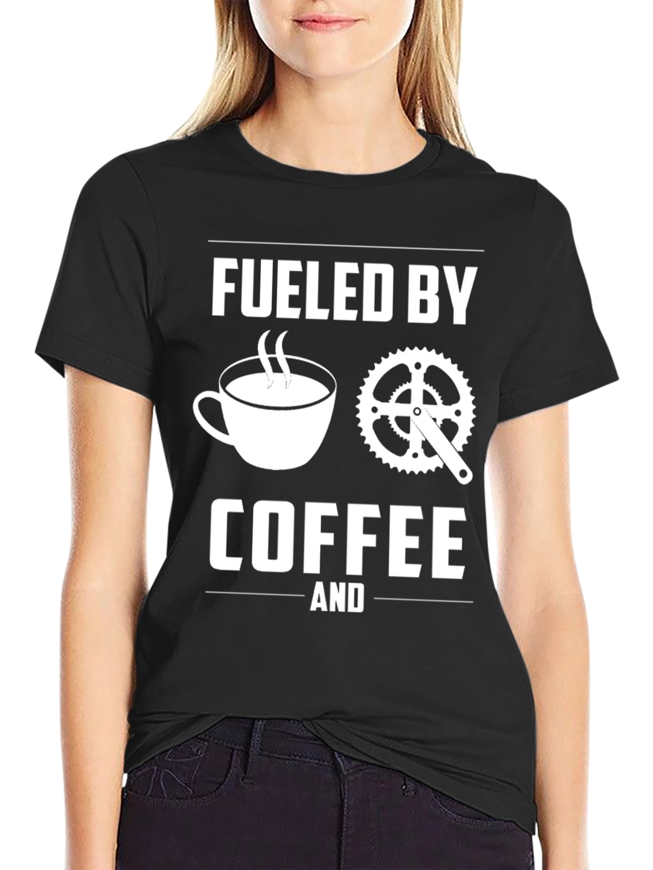 Fueled By Coffee & Cycling T-Shirt