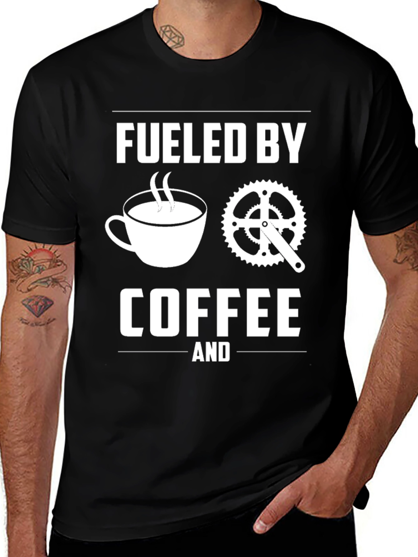 Fueled By Coffee & Cycling T-Shirt