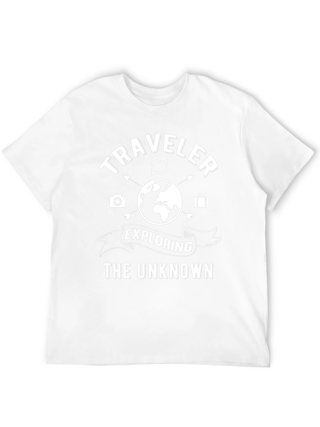 Traveler Exploring the Unknown Graphic T-Shirt