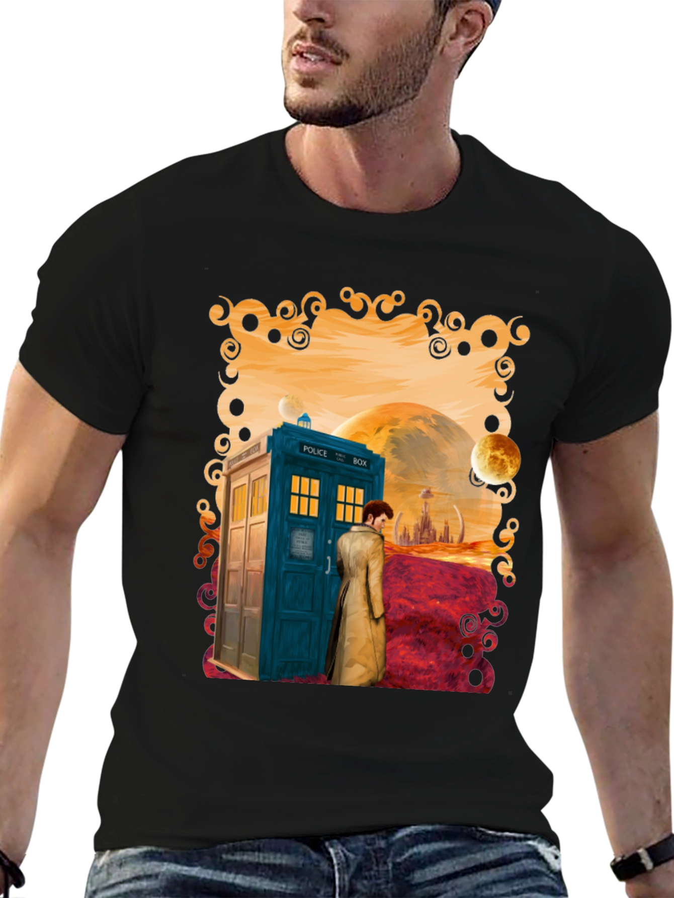 Doctor Who Tardis Graphic Tee
