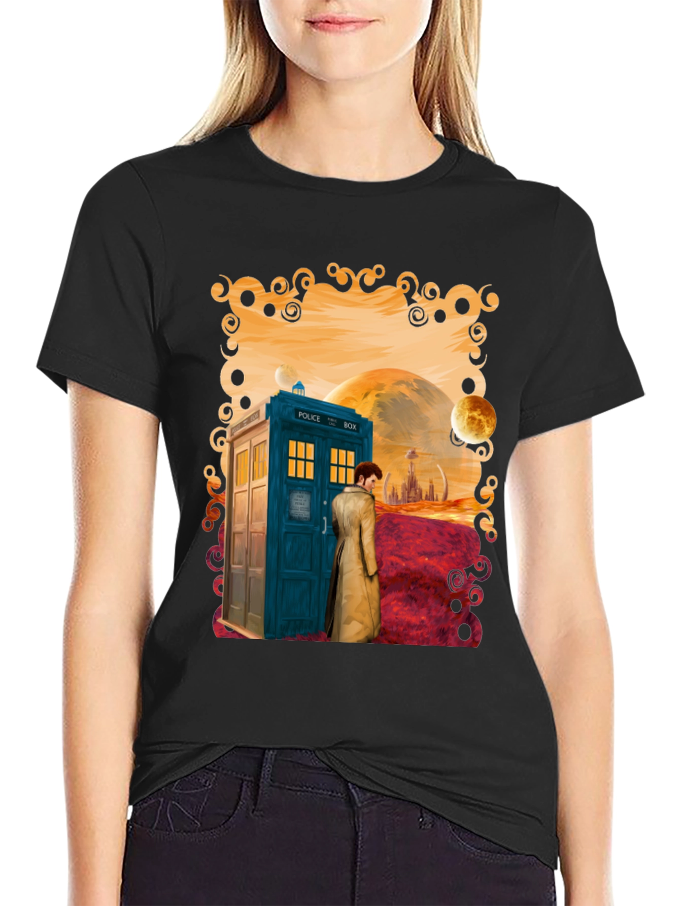 Doctor Who Tardis Graphic Tee