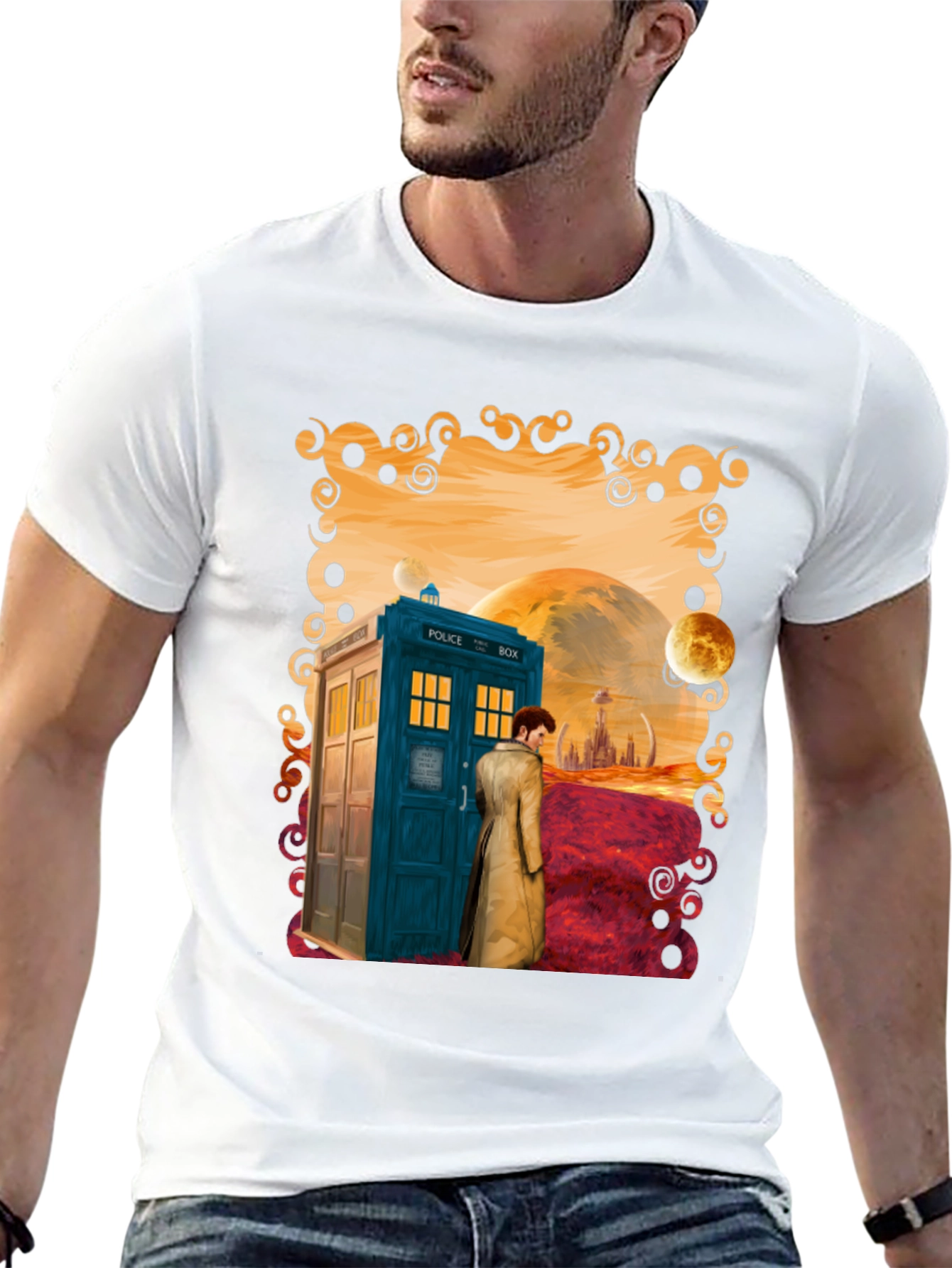 Doctor Who Tardis Graphic Tee