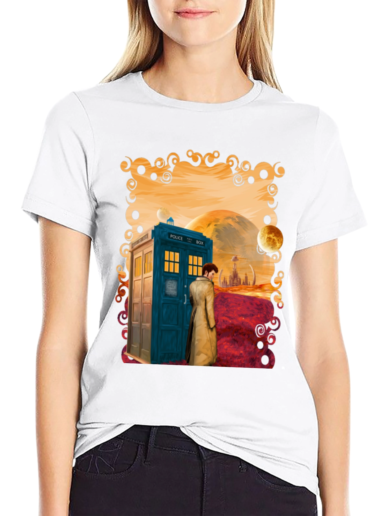 Doctor Who Tardis Graphic Tee
