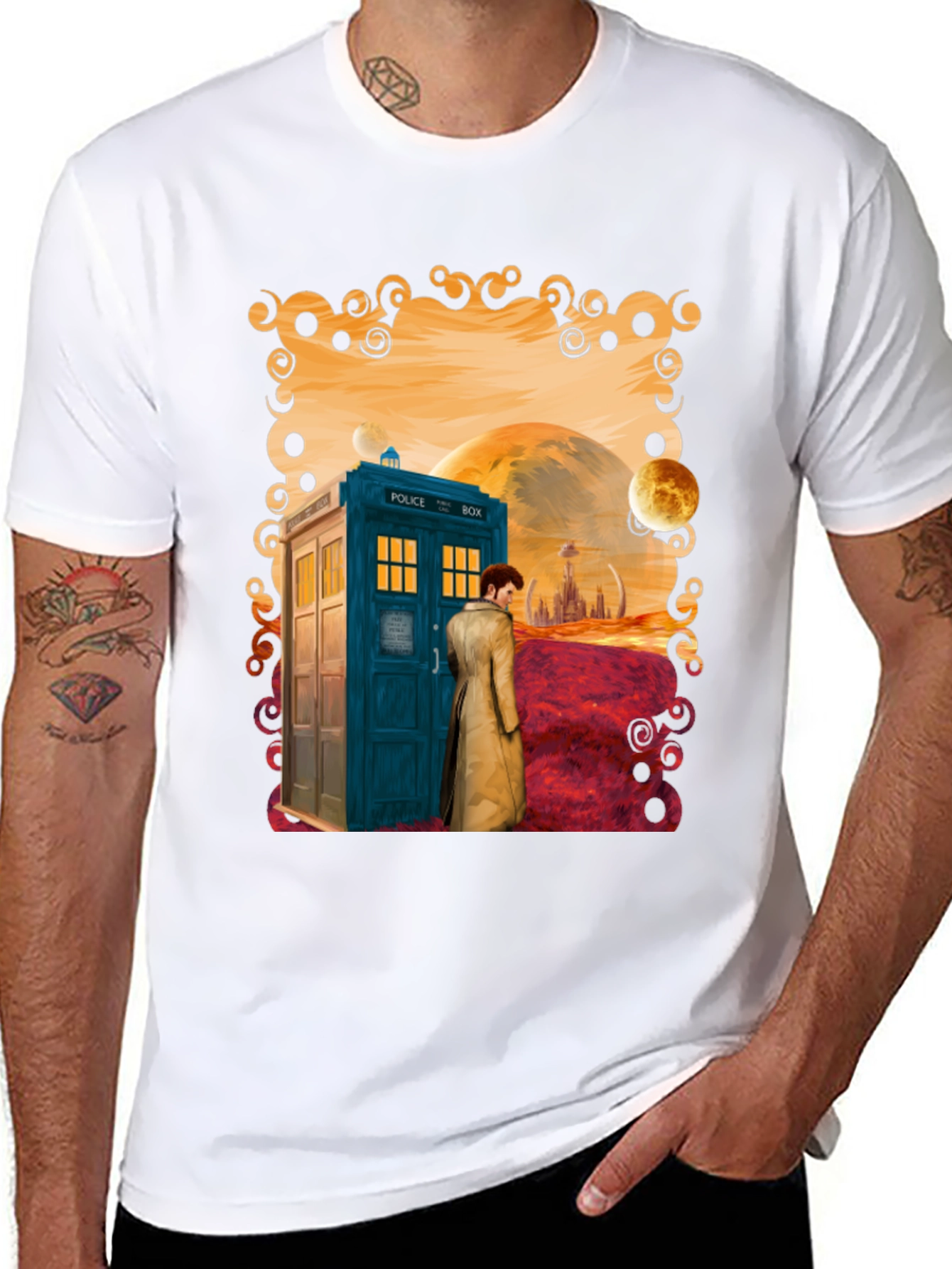 Doctor Who Tardis Graphic Tee