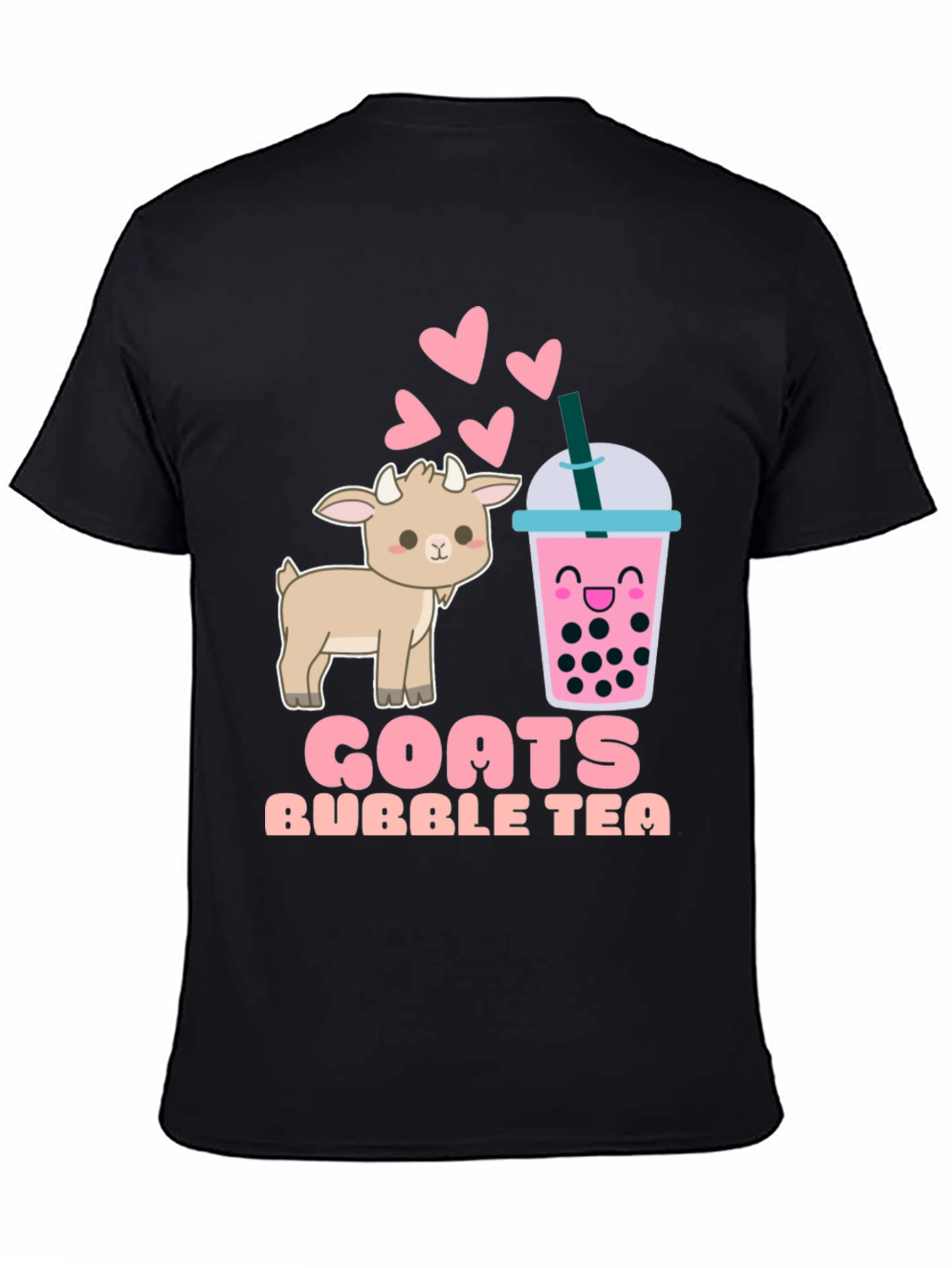 Goats Bubble Tea T-Shirt Cute Kawaii Boba Tee