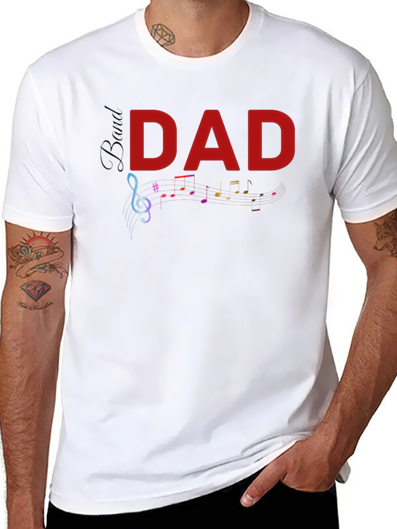 Musical Dad Band T-Shirt