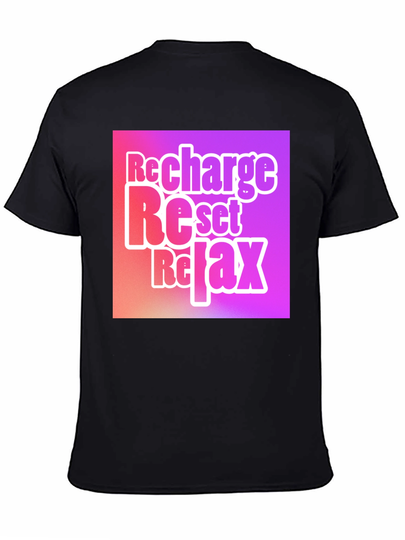 Recharge Reset Relax Graphic Tee