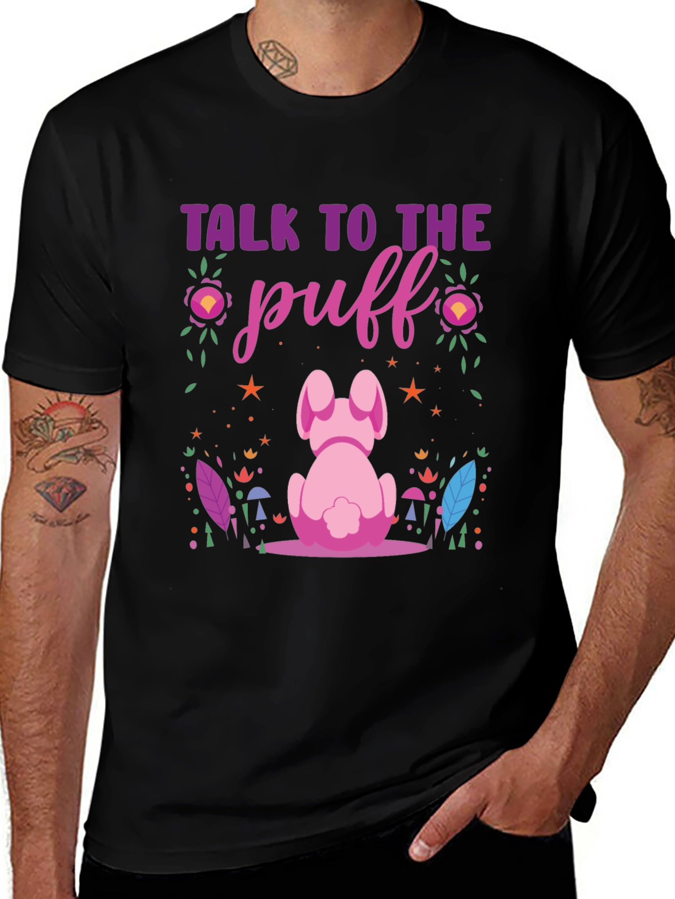 Talk to the Puff Graphic Tee