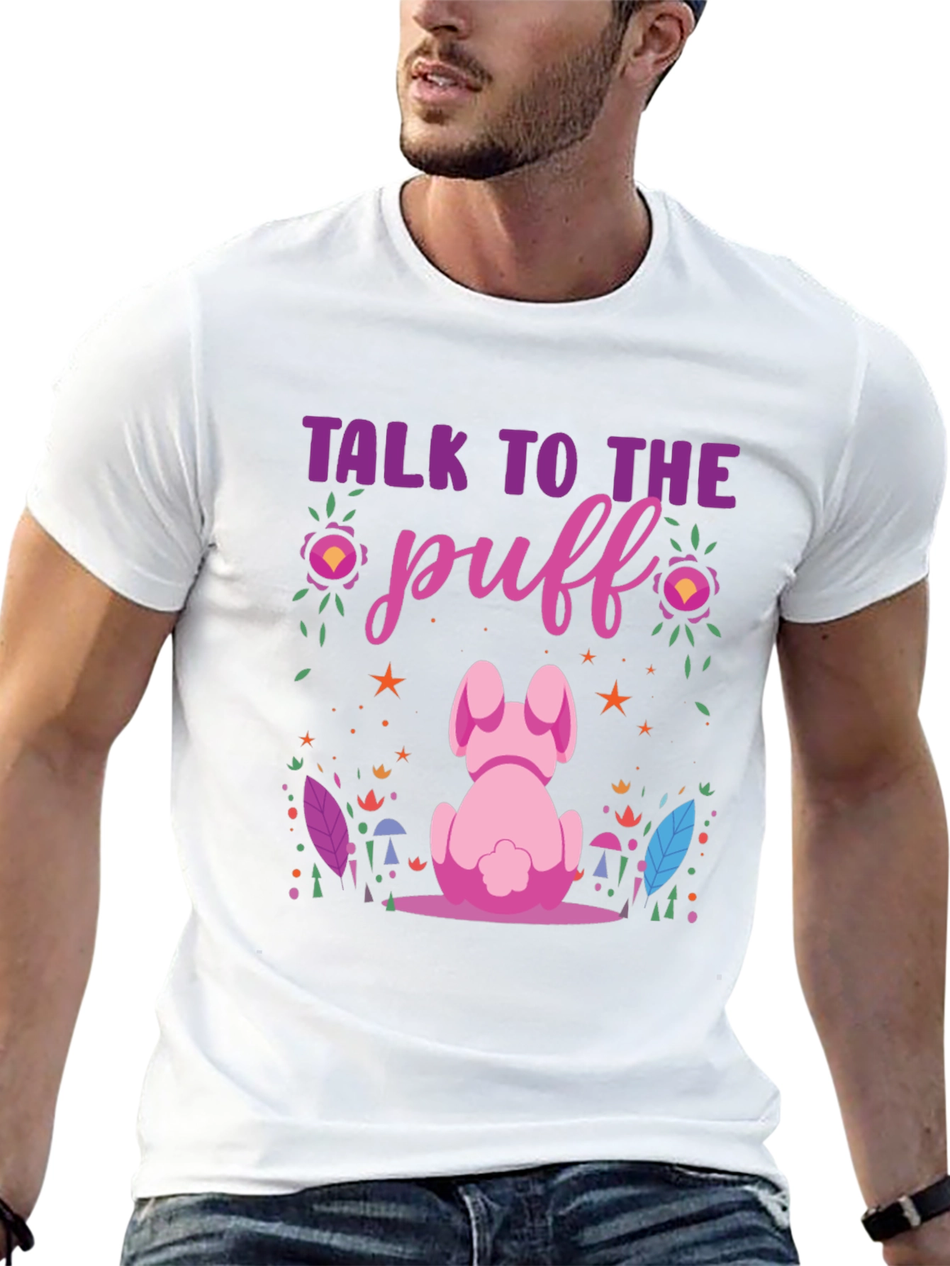 Talk to the Puff Graphic Tee