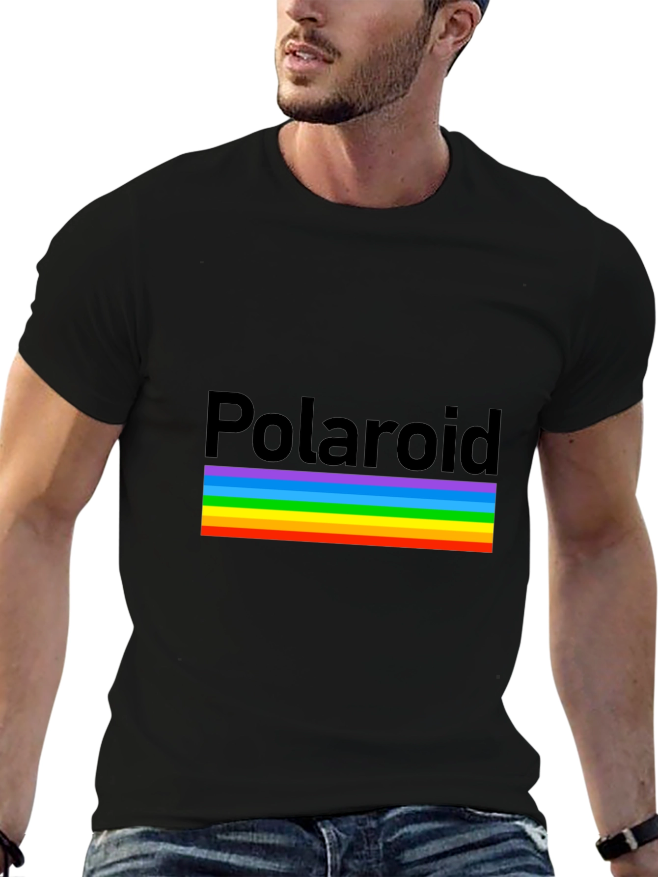 Retro Polaroid Rainbow T-Shirt