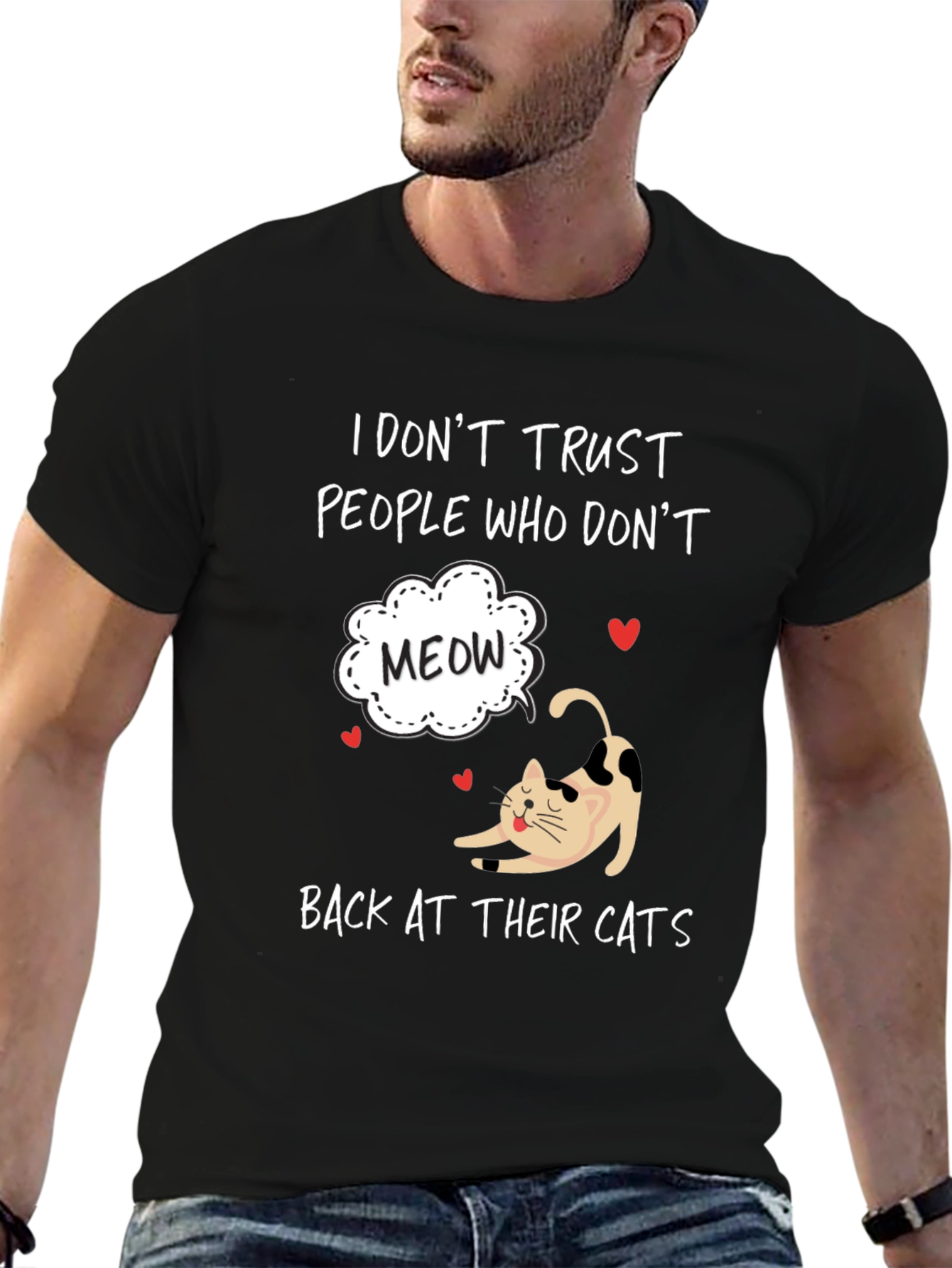 Cat Lover T-Shirt: Meow Back At Your Cat!