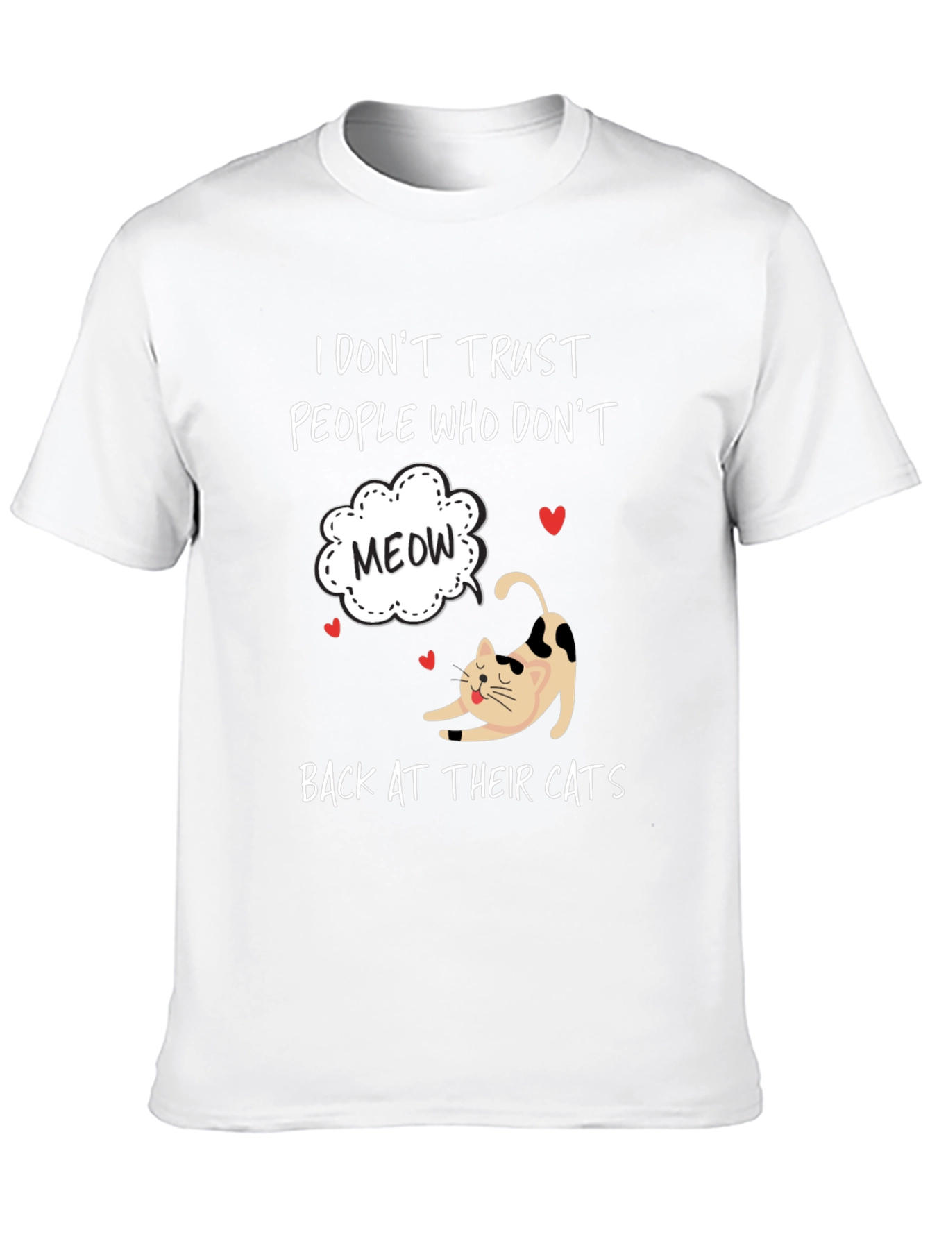 Cat Lover T-Shirt: Meow Back At Your Cat!