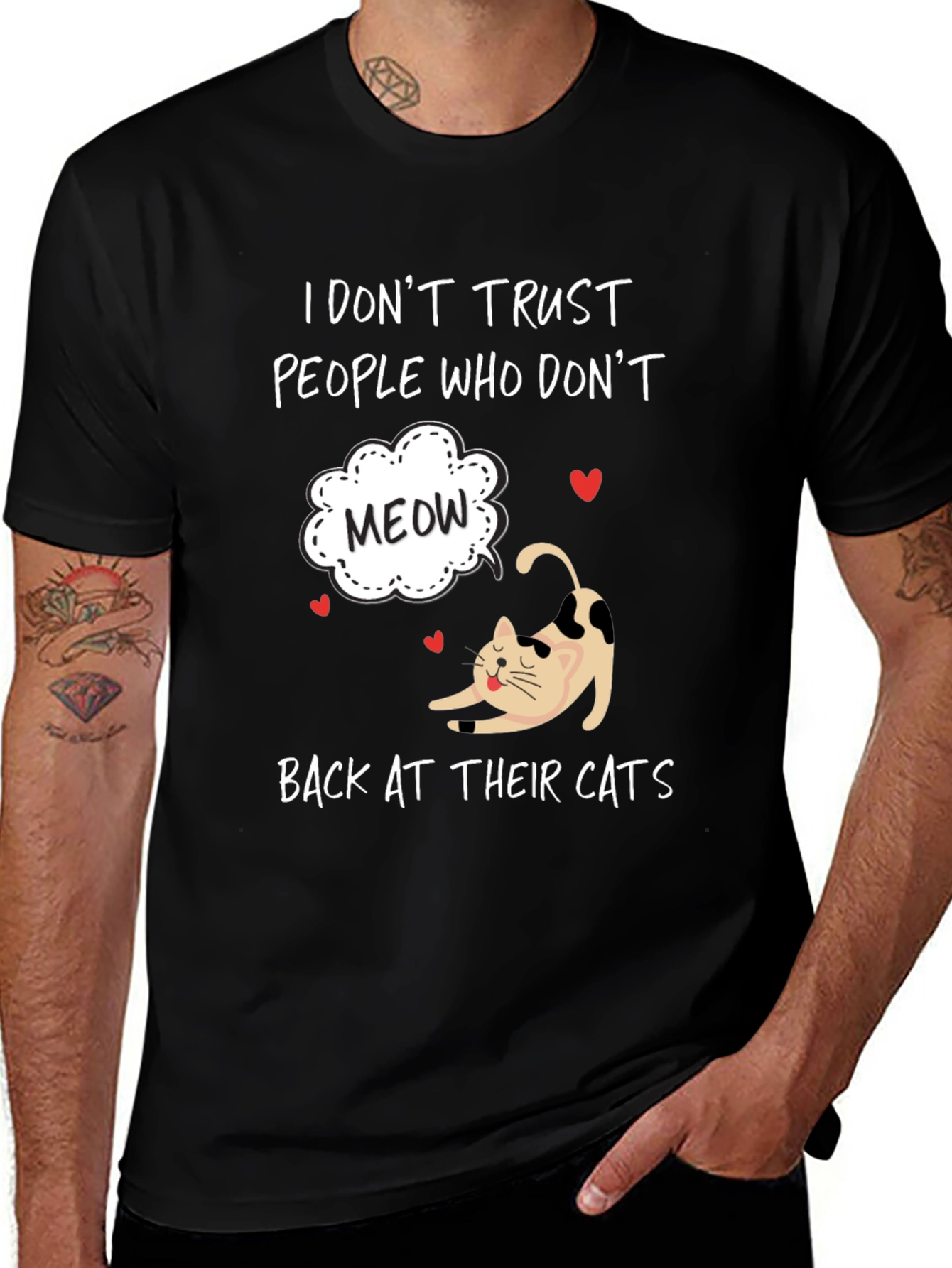 Cat Lover T-Shirt: Meow Back At Your Cat!