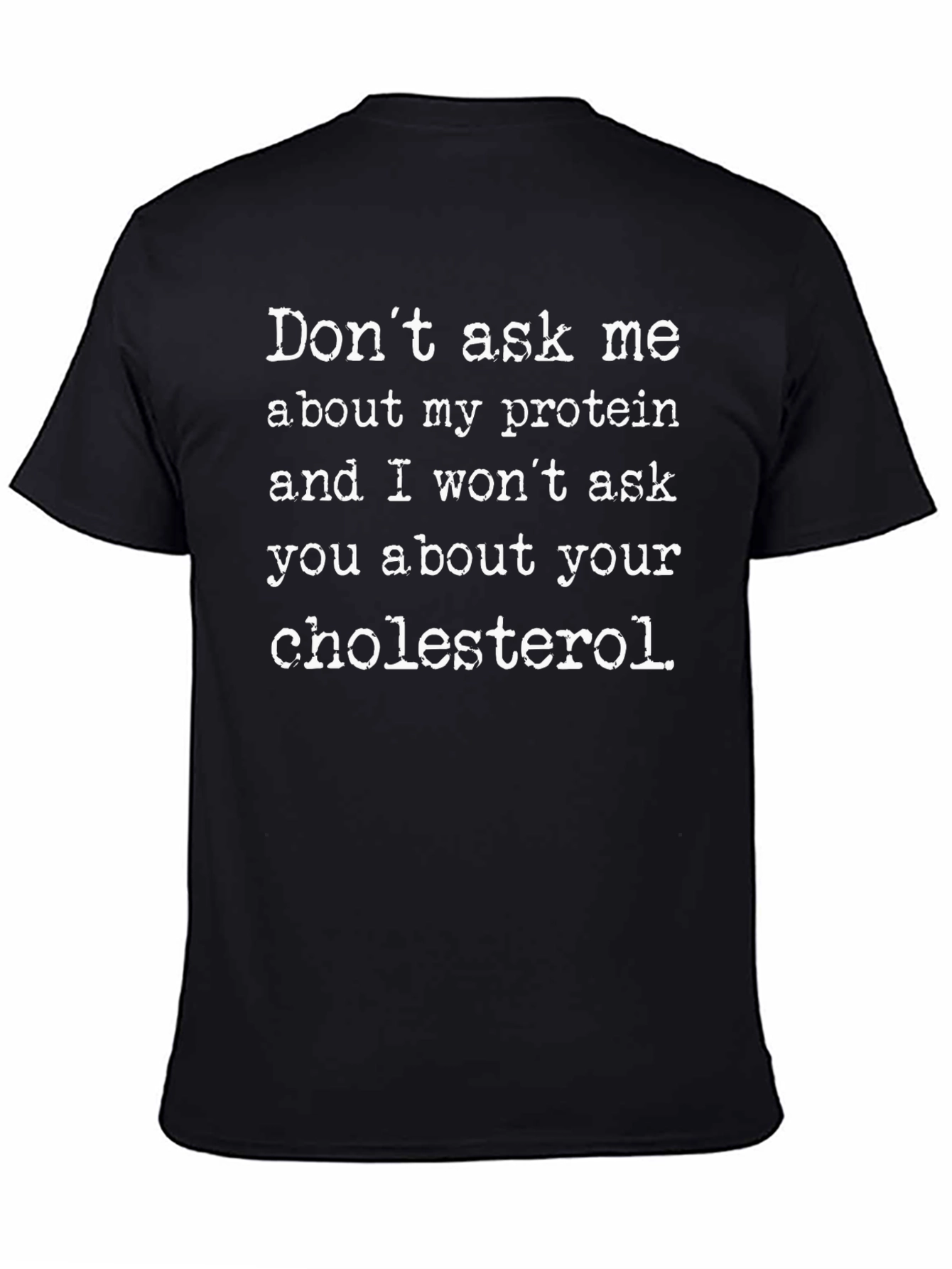 Protein vs Cholesterol Graphic Tee