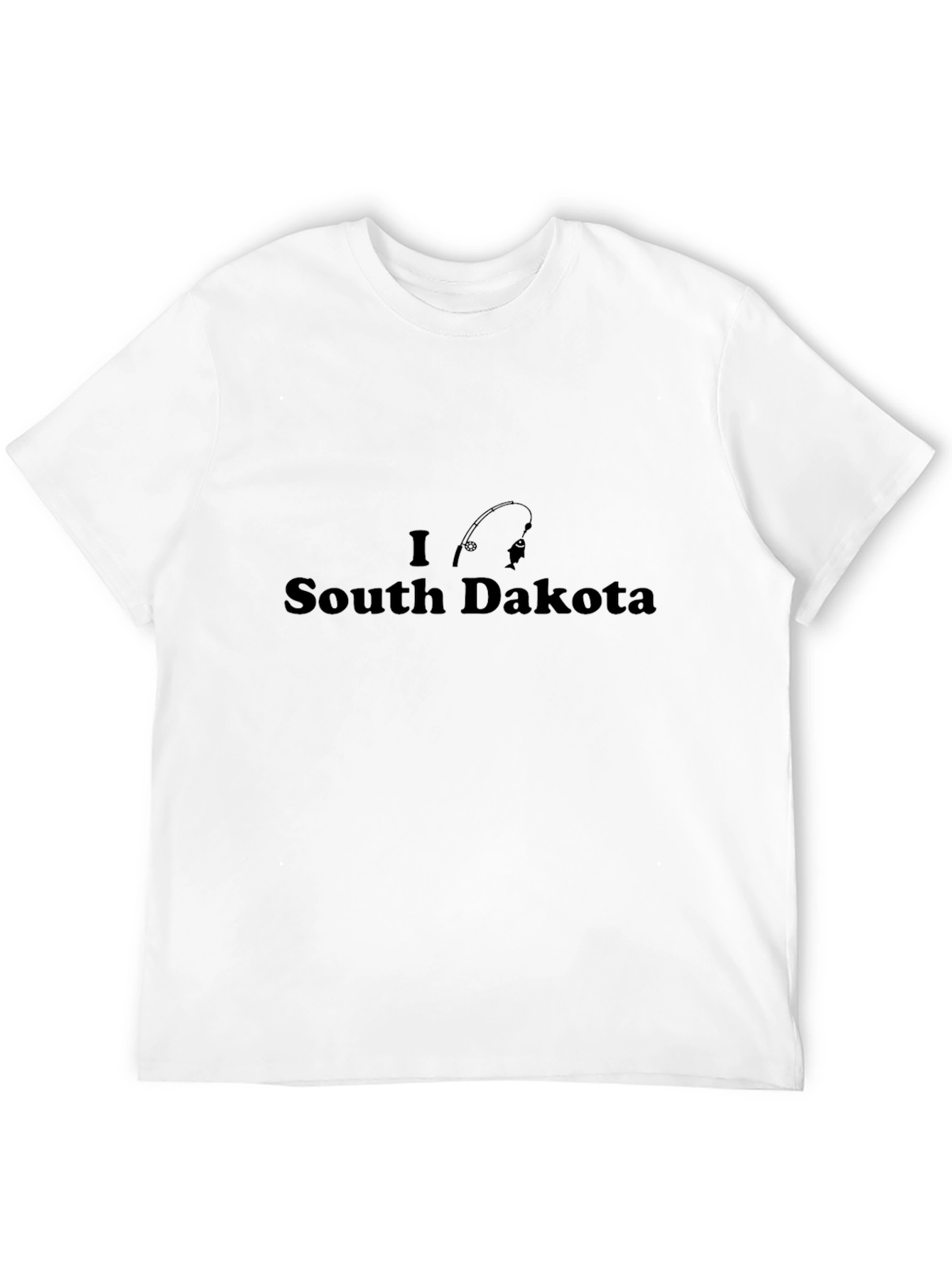 I Love Fishing South Dakota T-Shirt