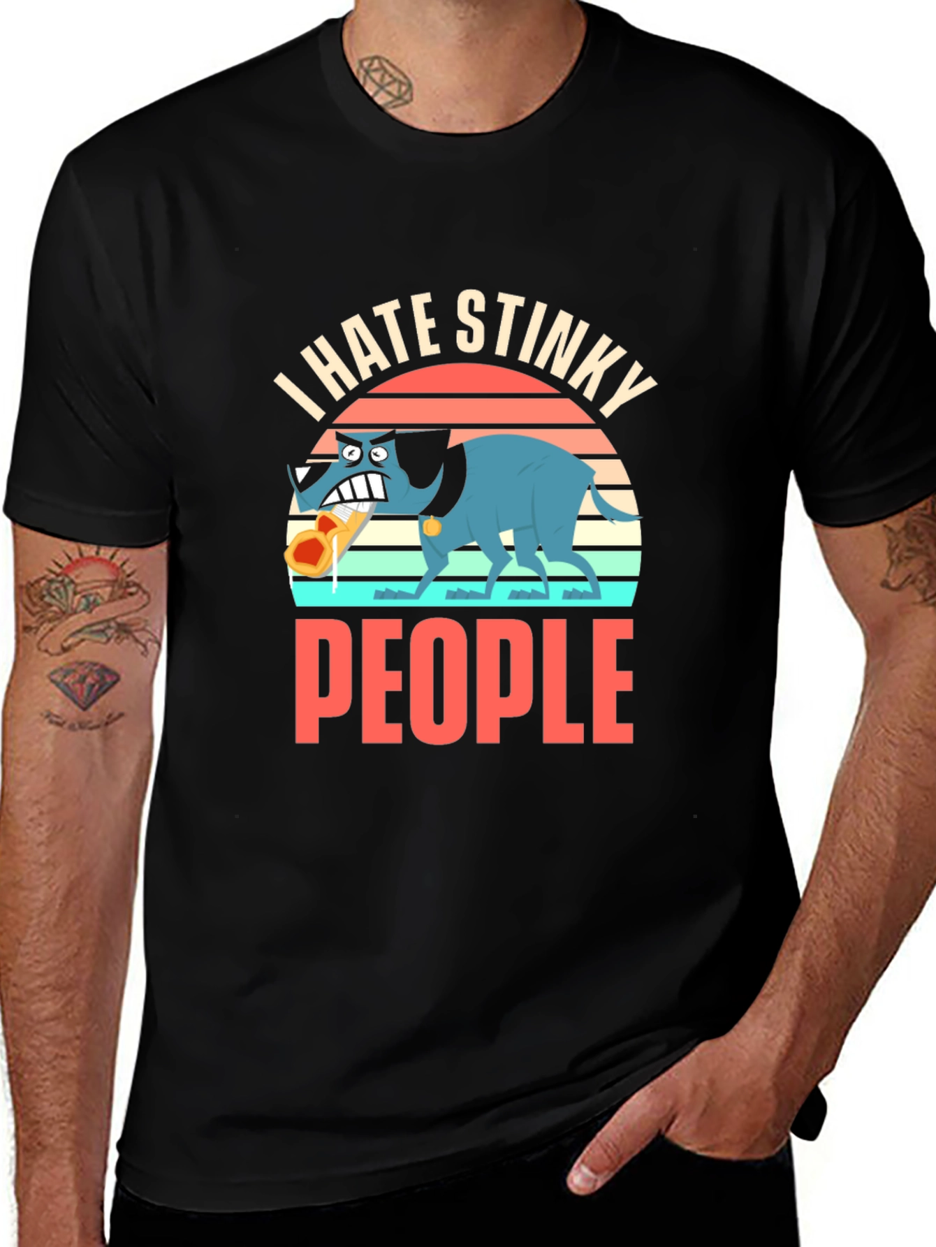 I Hate Stinky People T-Shirt
