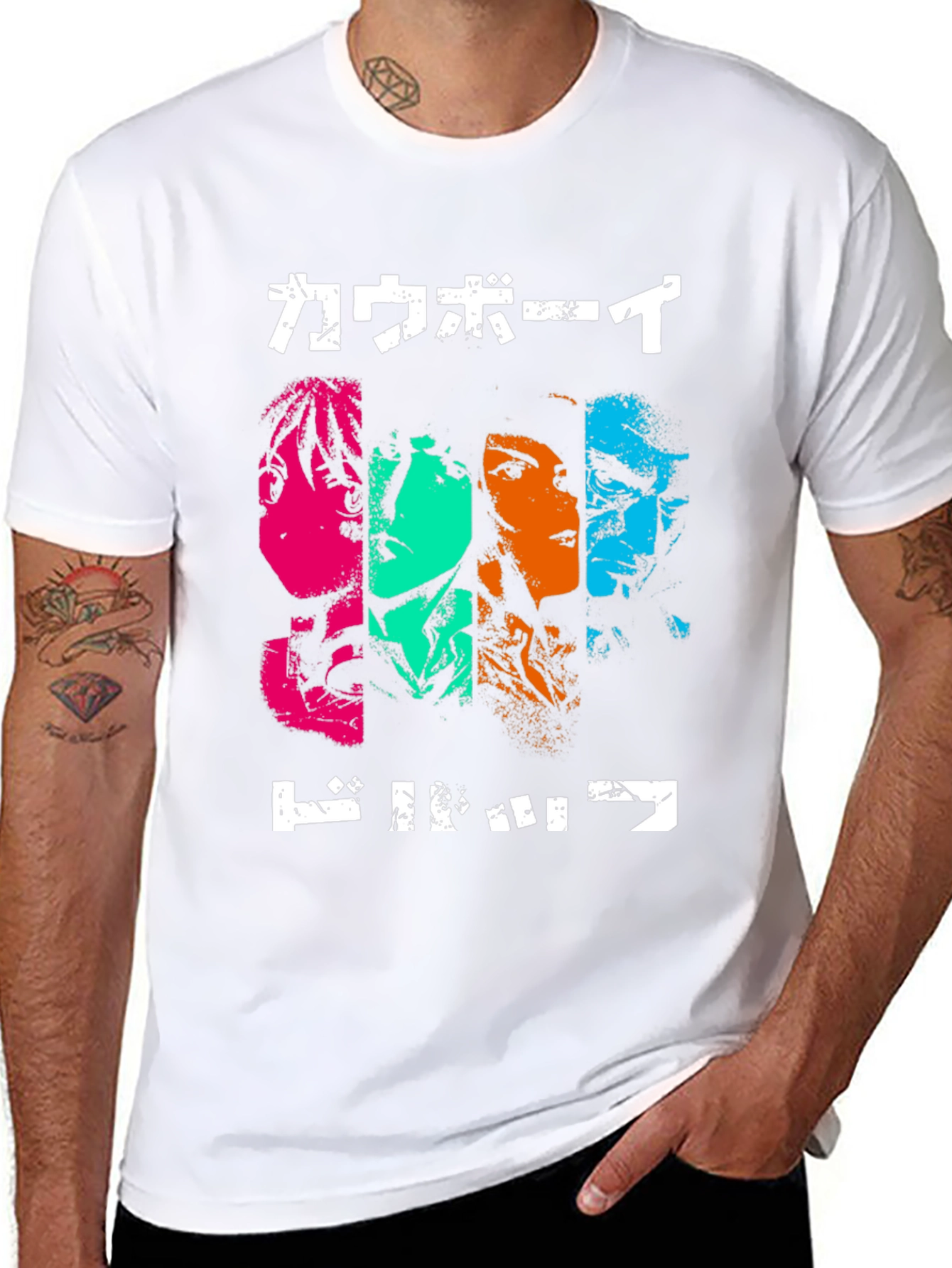 Cowboy Bebop Retro Anime T-Shirt
