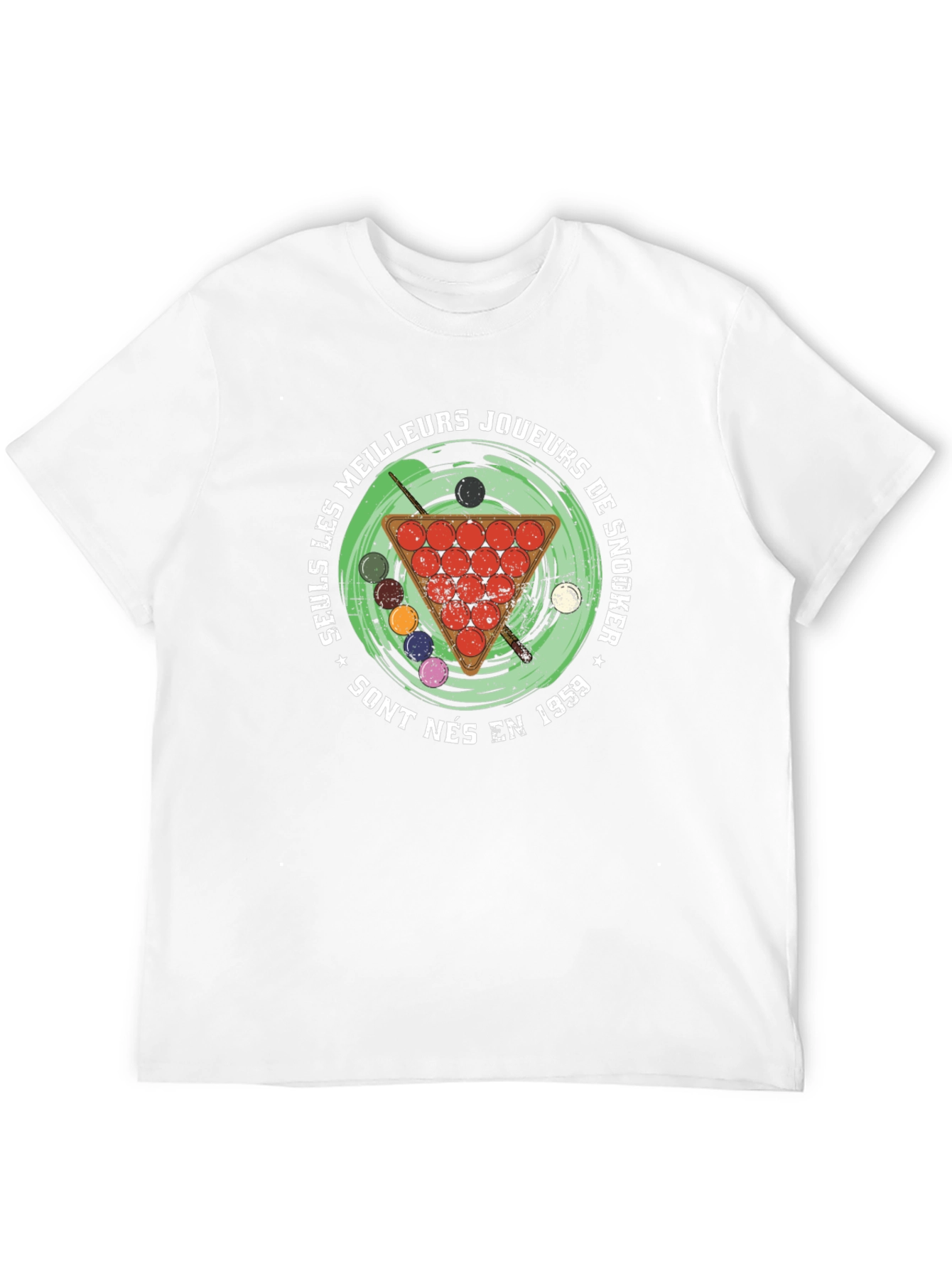 Snooker Lovers T-Shirt Born In 1959