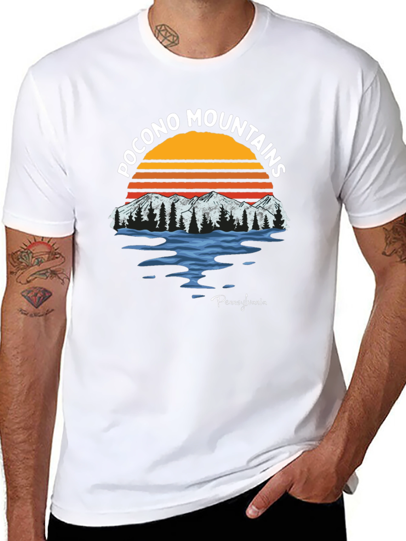 Pocono Mountains Graphic Tee