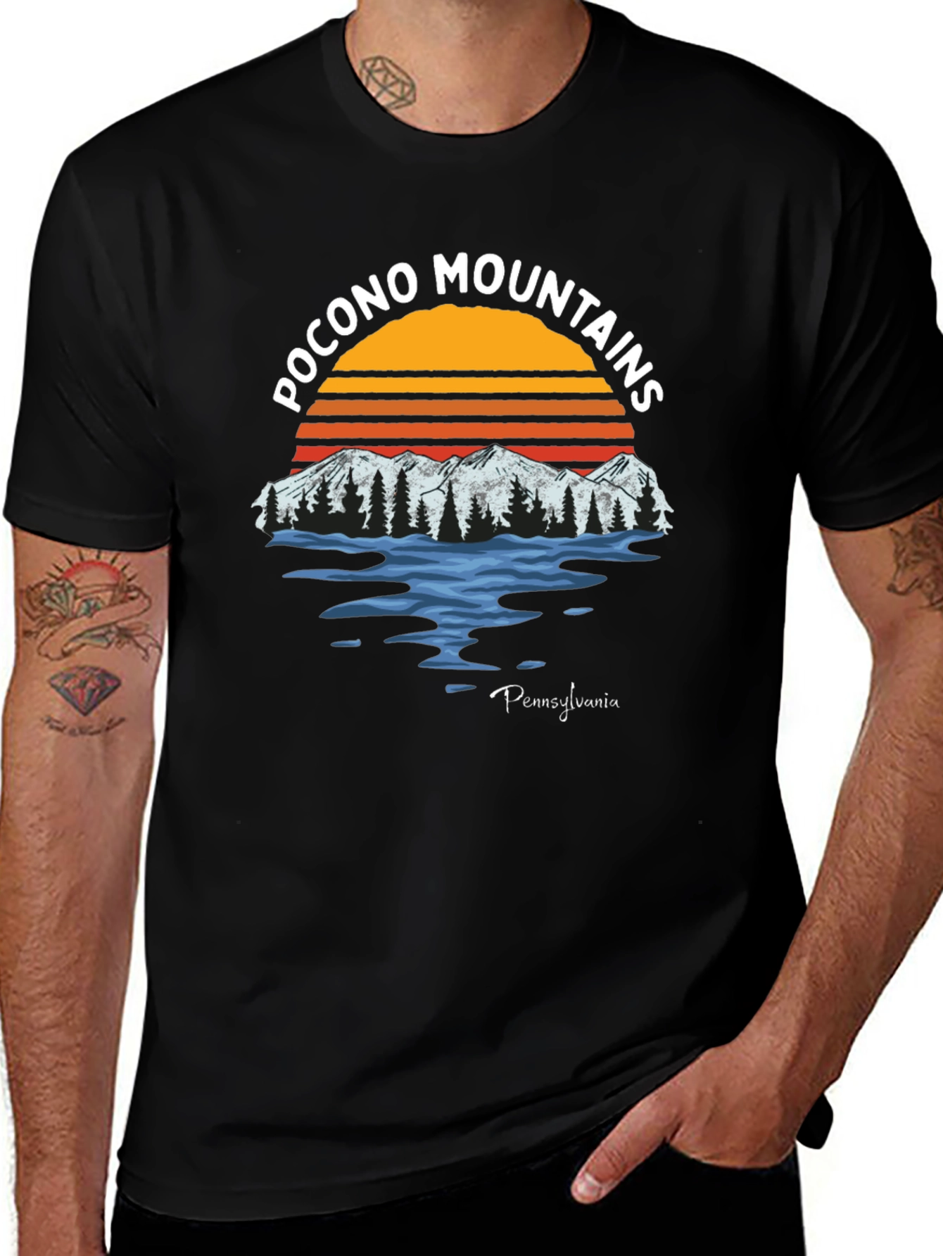 Pocono Mountains Graphic Tee