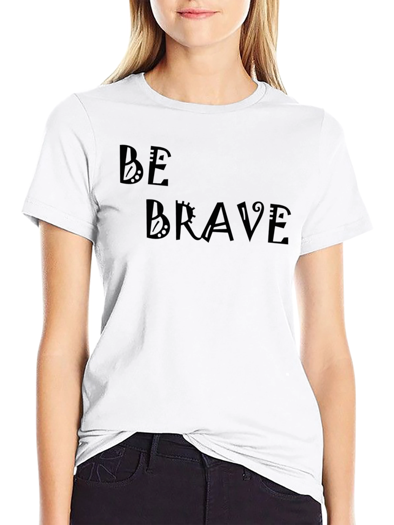 Be Brave Graphic Tee - Stylish Comfort
