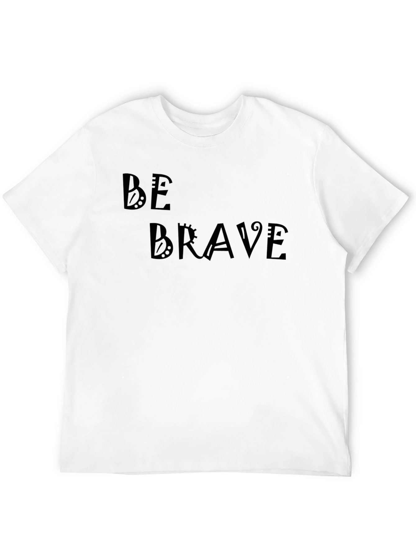 Be Brave Graphic Tee - Stylish Comfort